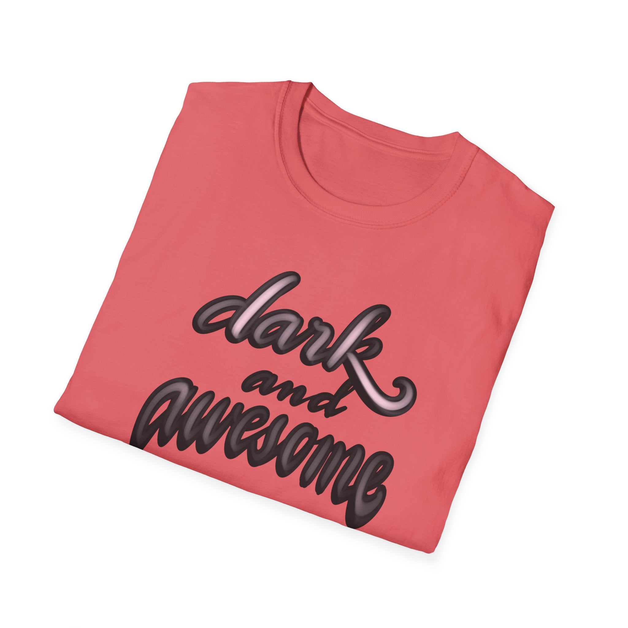 DARK & AWESOME Unisex Softstyle T-Shirt