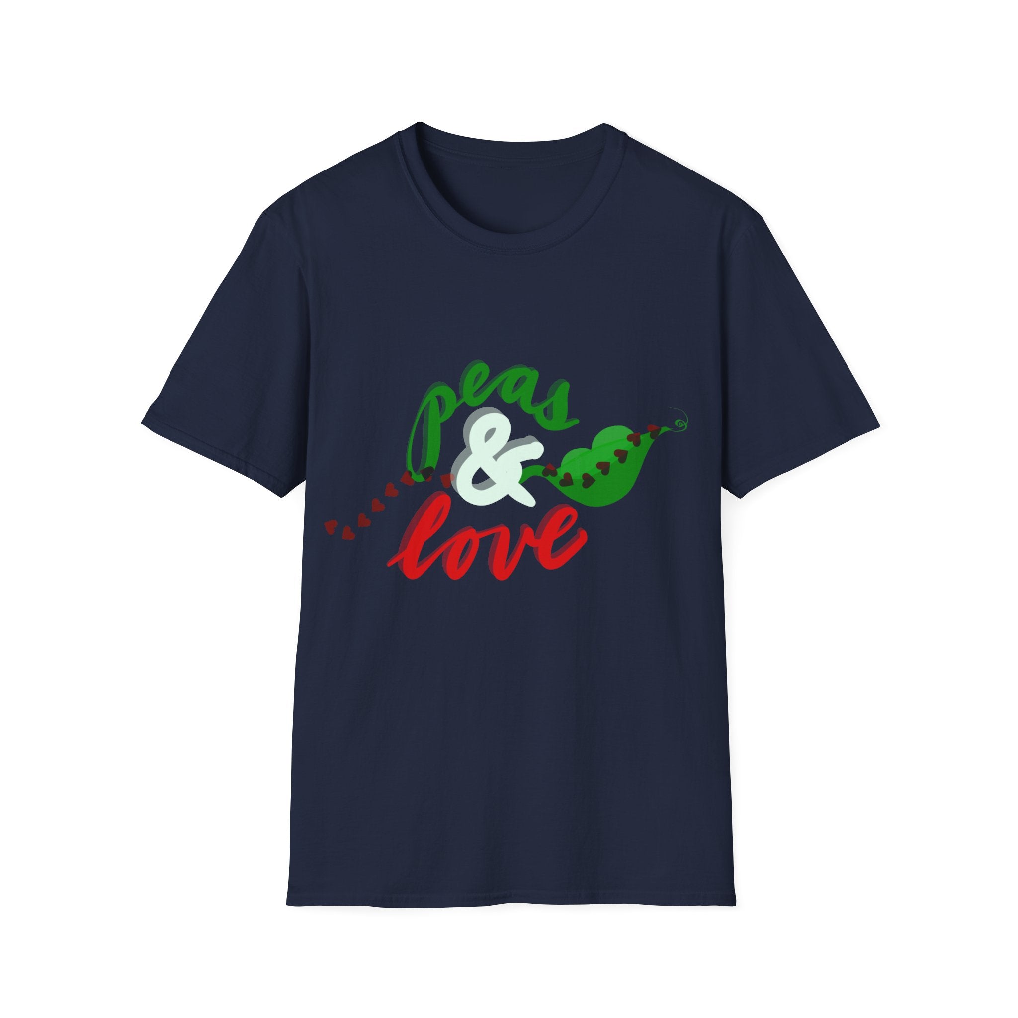 PEAS & LOVE Unisex Softstyle T-Shirt