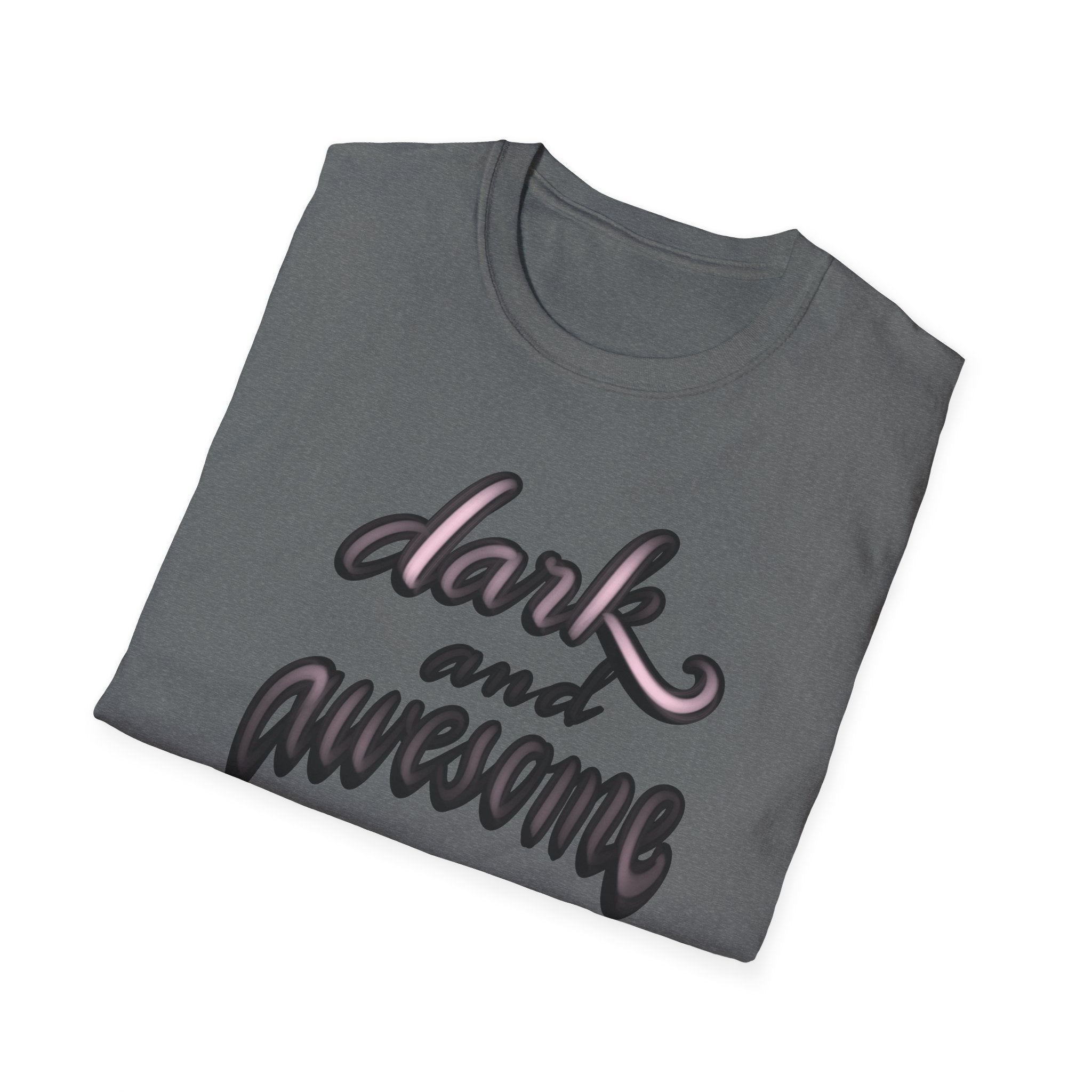 DARK & AWESOME Unisex Softstyle T-Shirt