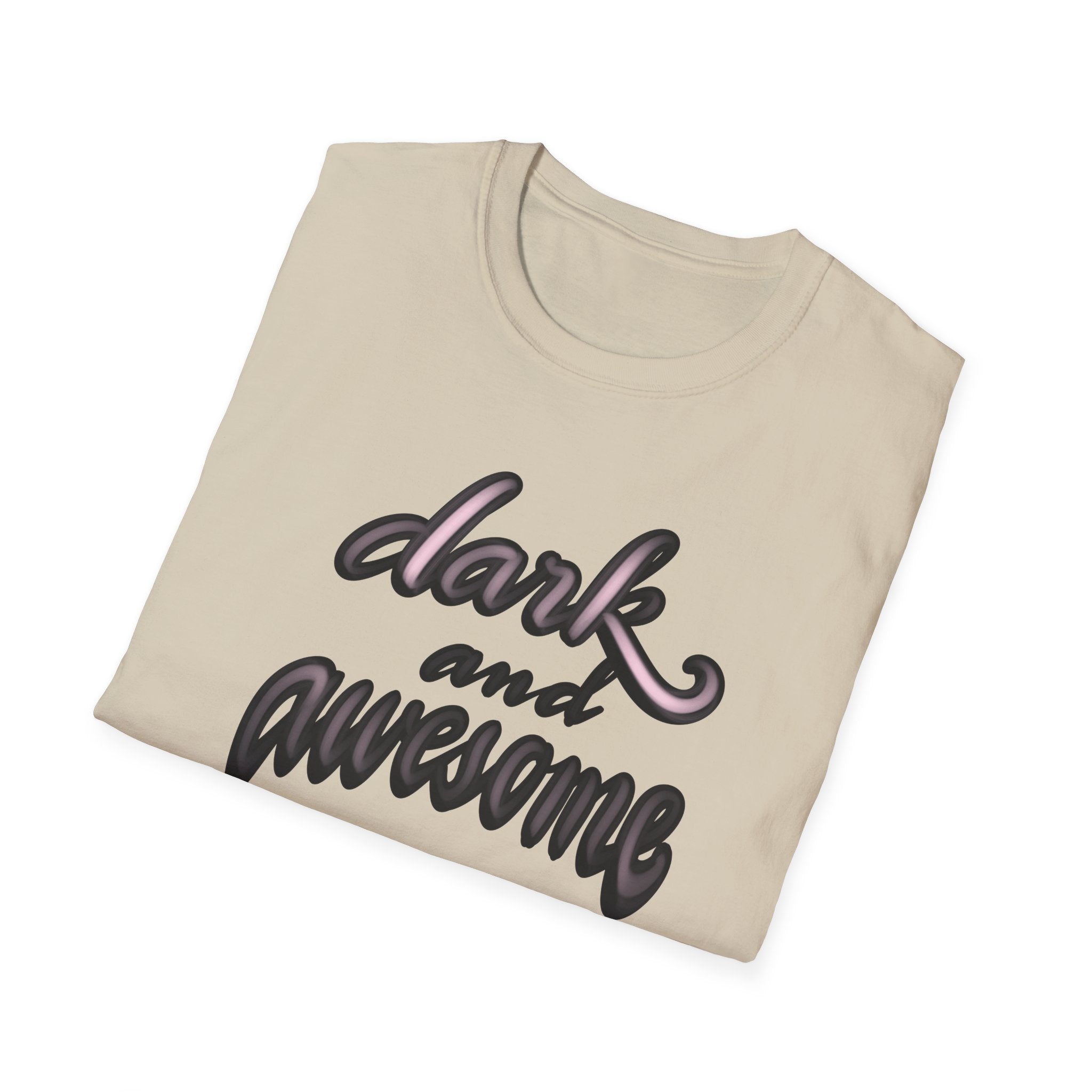 DARK & AWESOME Unisex Softstyle T-Shirt