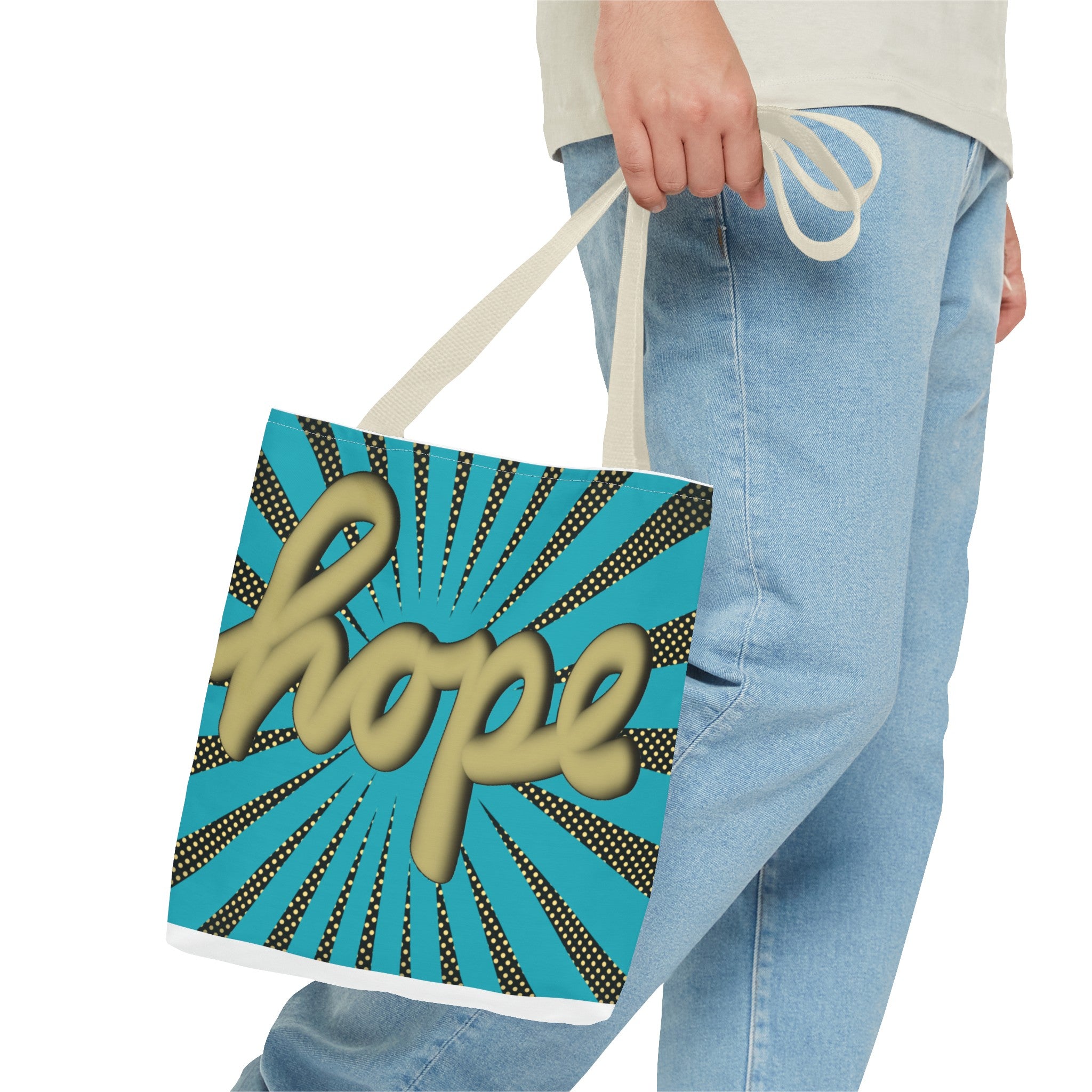 HOPE ON A ROPE Tote Bag (AOP)