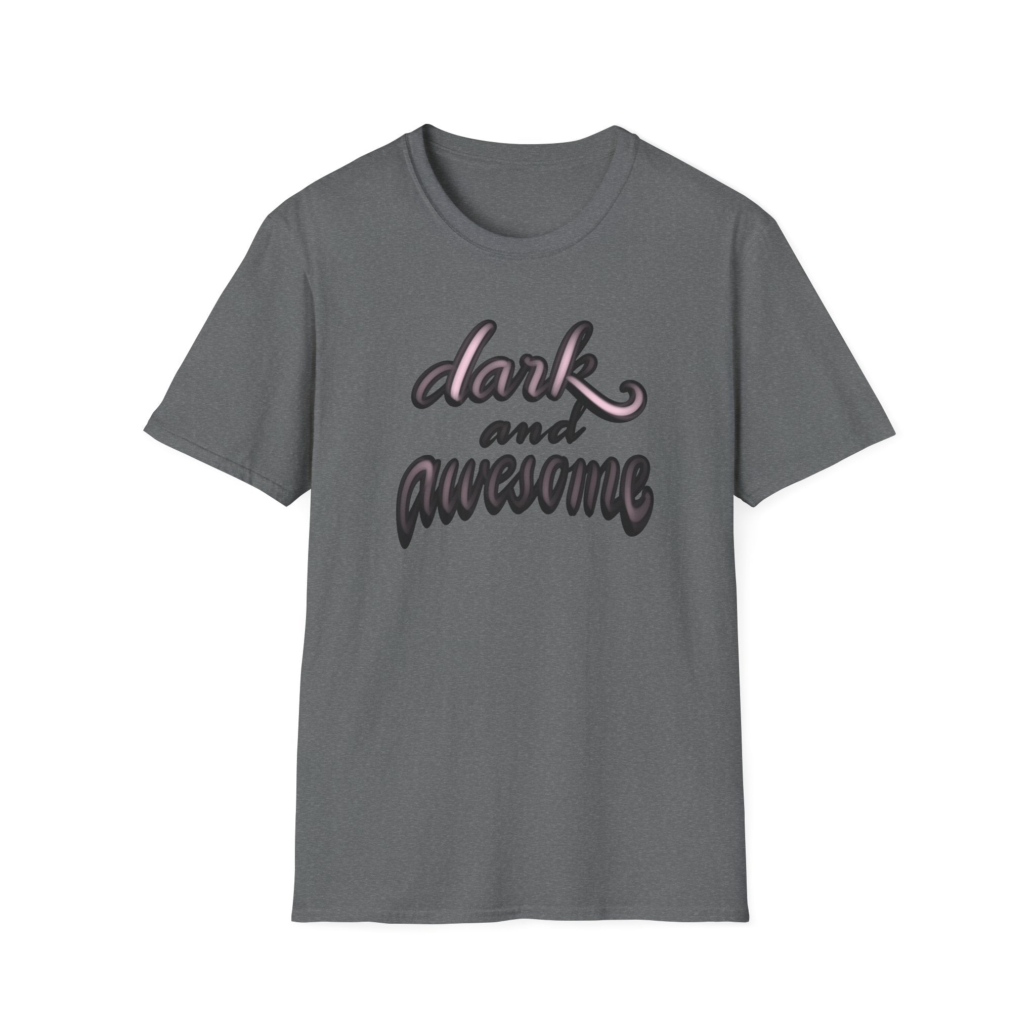 DARK & AWESOME Unisex Softstyle T-Shirt