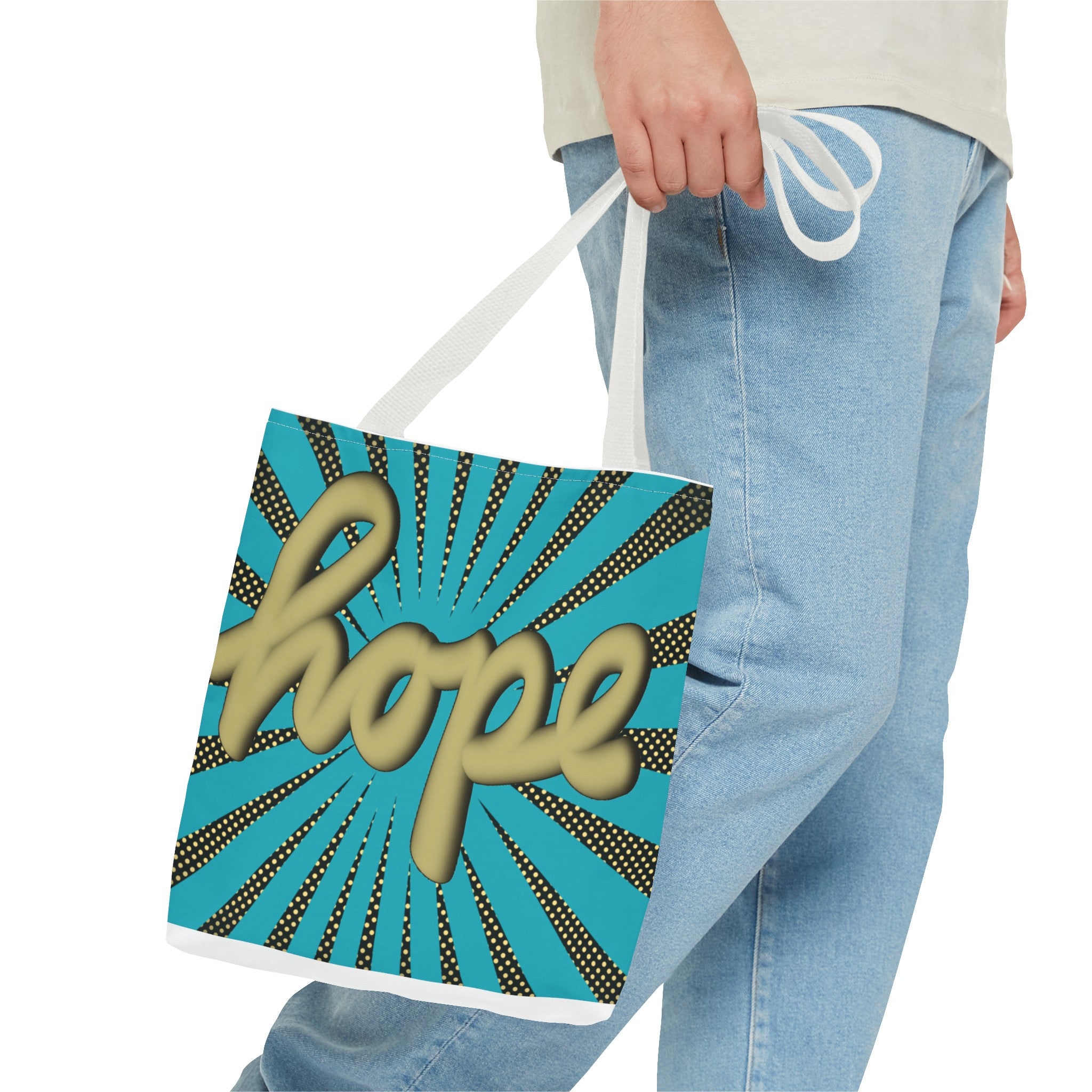 HOPE ON A ROPE Tote Bag (AOP)