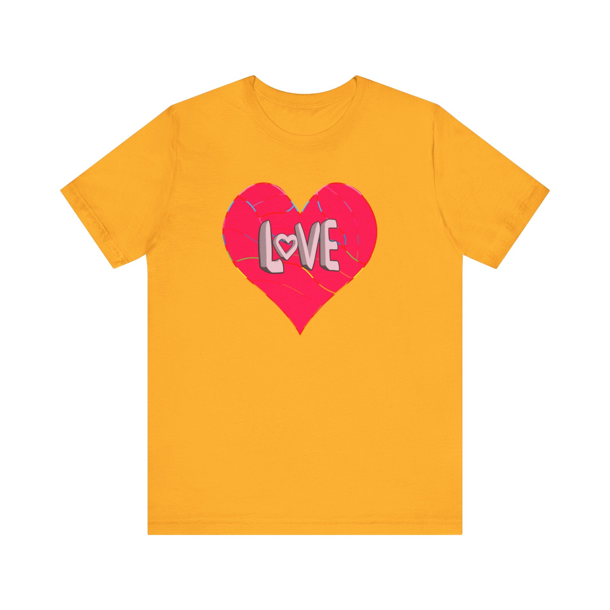 LOVE Unisex Jersey Short Sleeve Tee