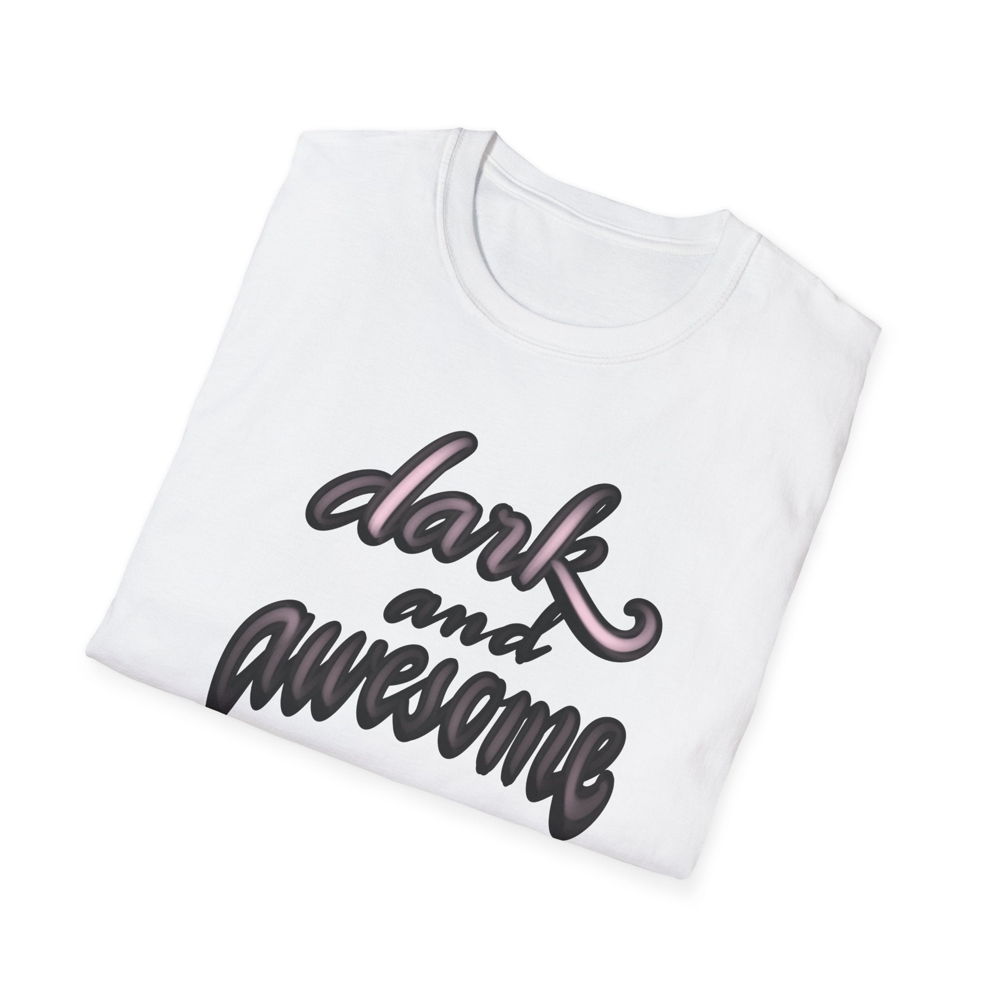 DARK & AWESOME Unisex Softstyle T-Shirt