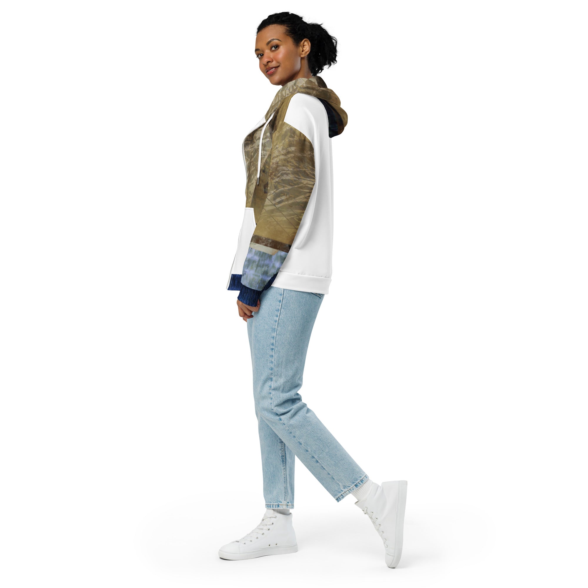 Mormonism on a hoodie: Unisex zip hoodie