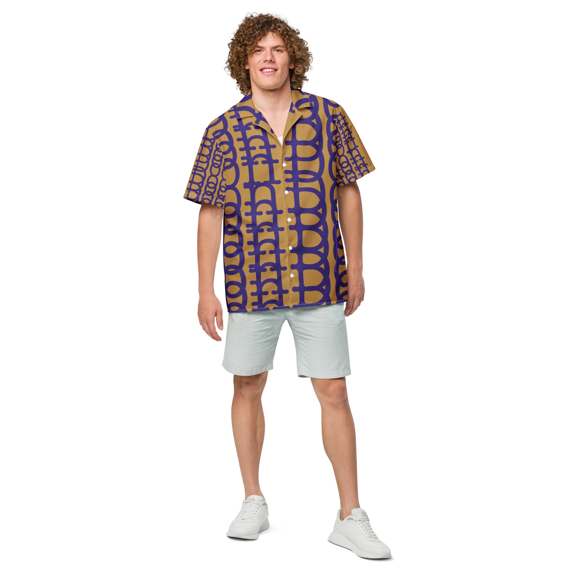Mormon Doctrine print Unisex button shirt