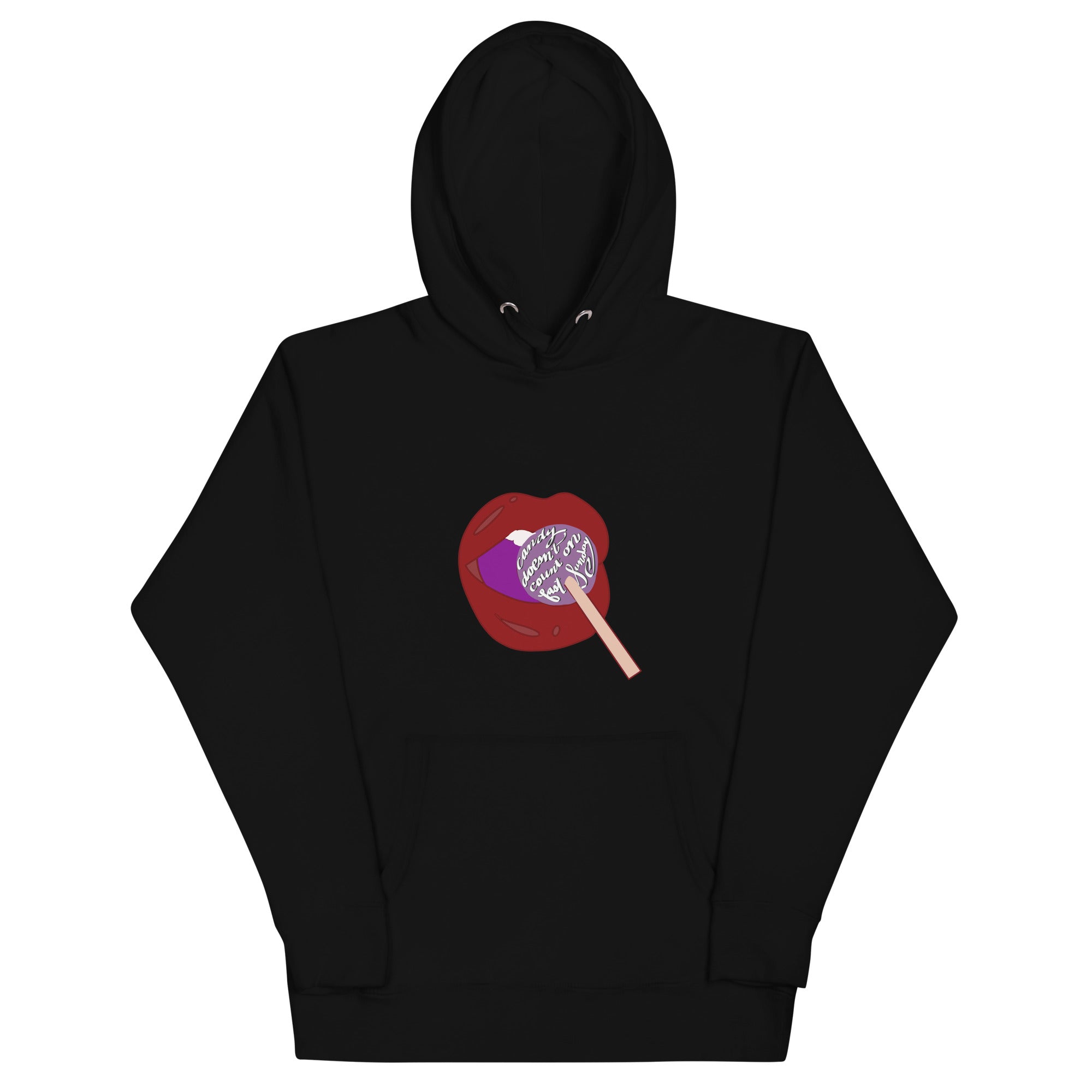 Candy on fast Sunday is okay!: Unisex Hoodie