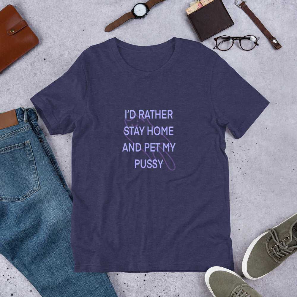 I’D RATHER STAY HOME t-shirt