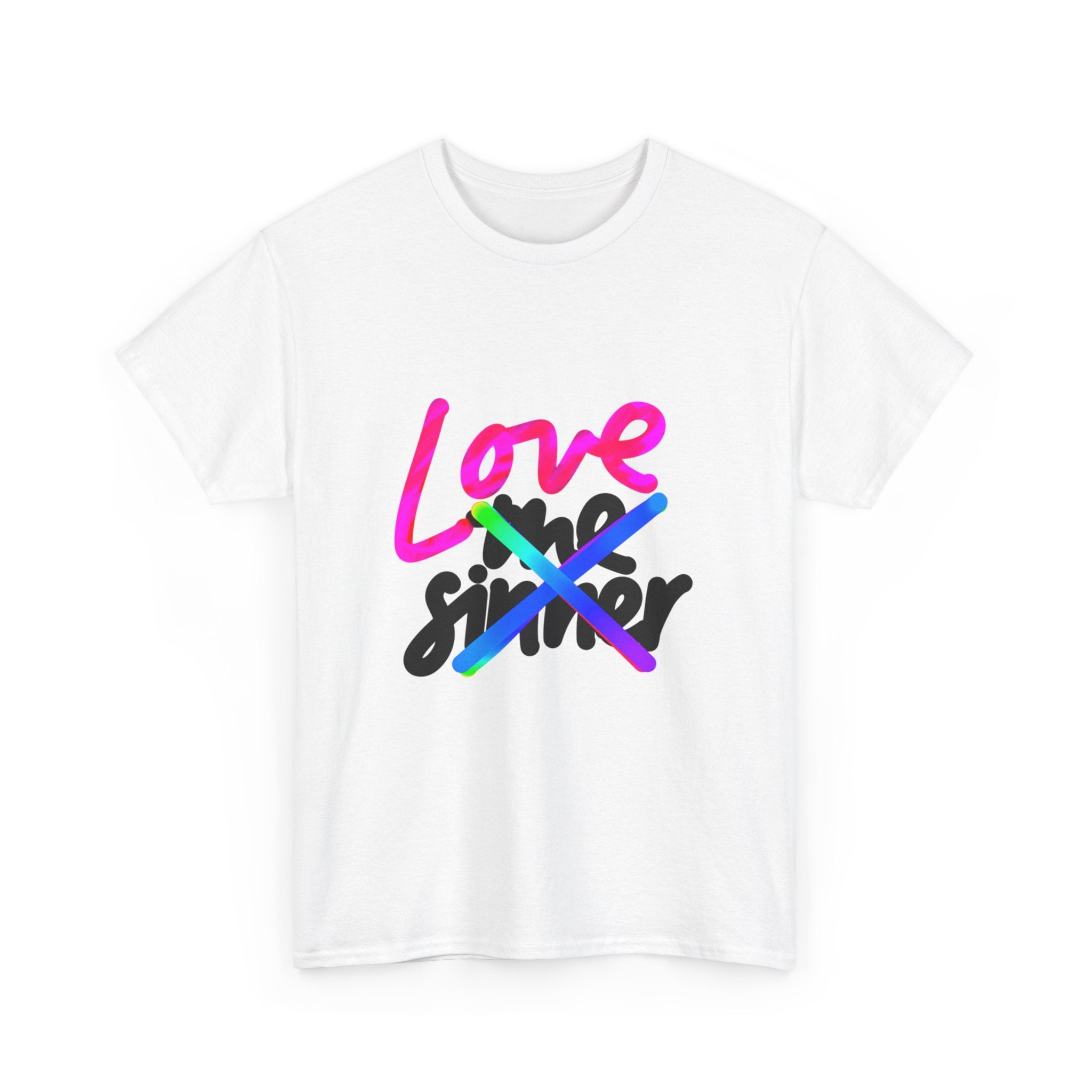 LOVE (THE SINNER) Unisex Heavy Cotton Tee