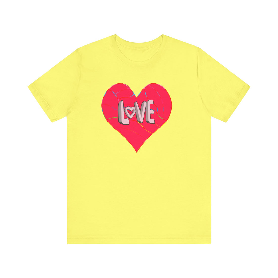 LOVE Unisex Jersey Short Sleeve Tee