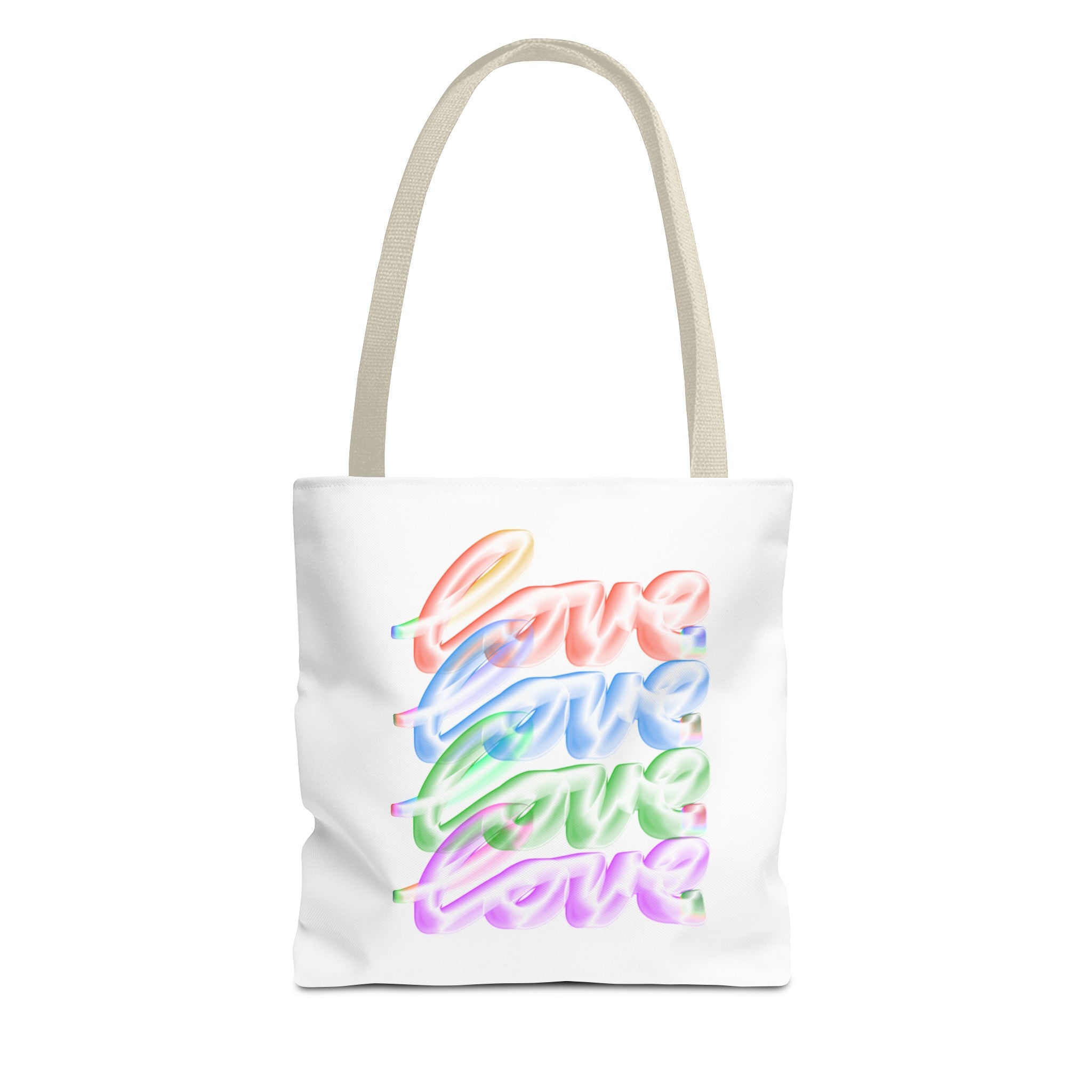 LOVE ALL OVER Tote Bag)