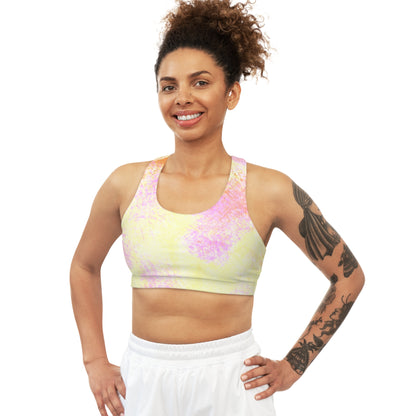 SUNSHINY STATE Seamless Sports Bra (AOP)