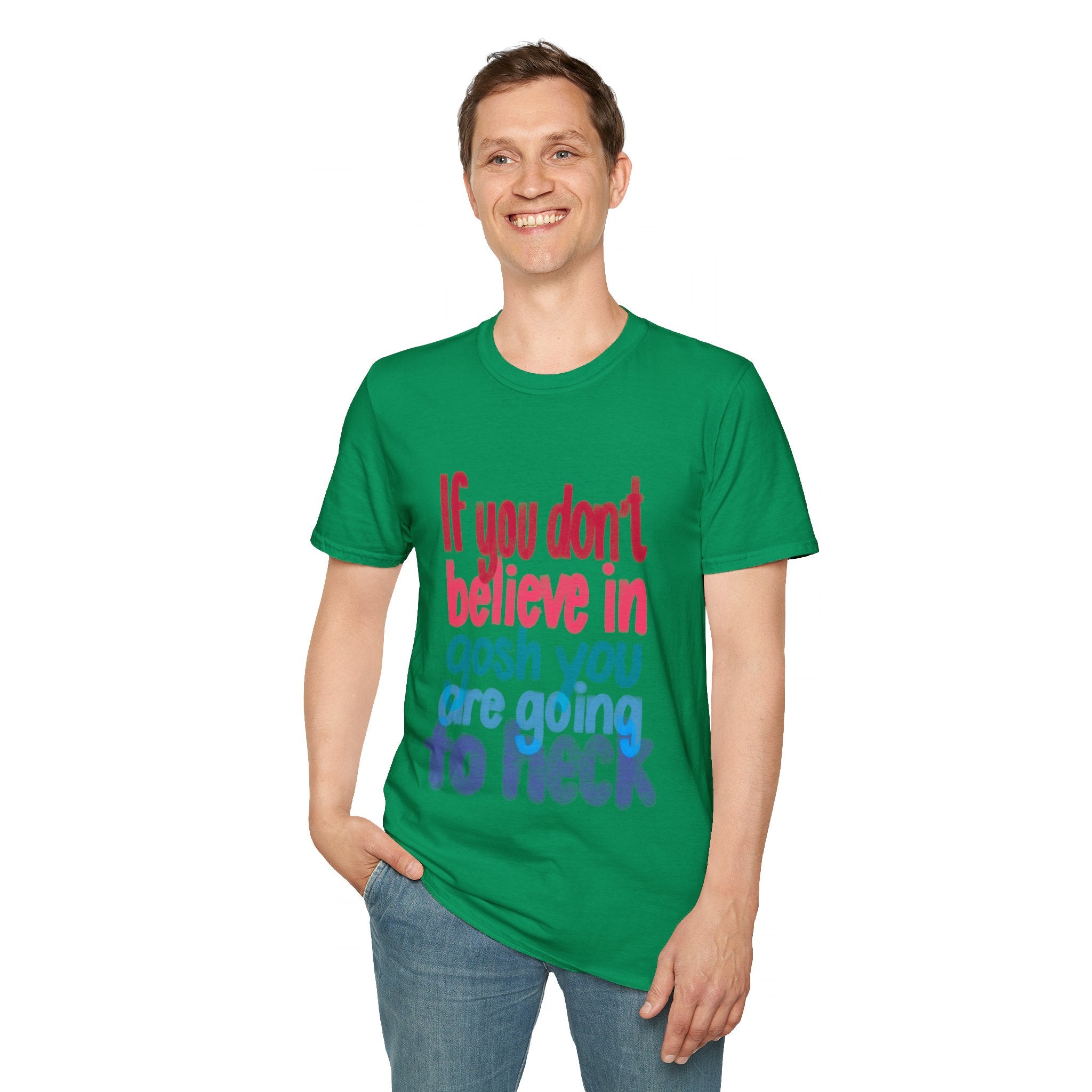 GOING TO HECK Unisex Softstyle T-Shirt