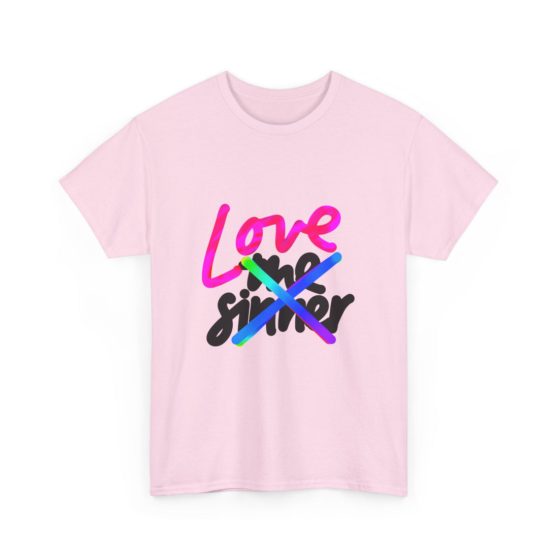 LOVE (THE SINNER) Unisex Heavy Cotton Tee