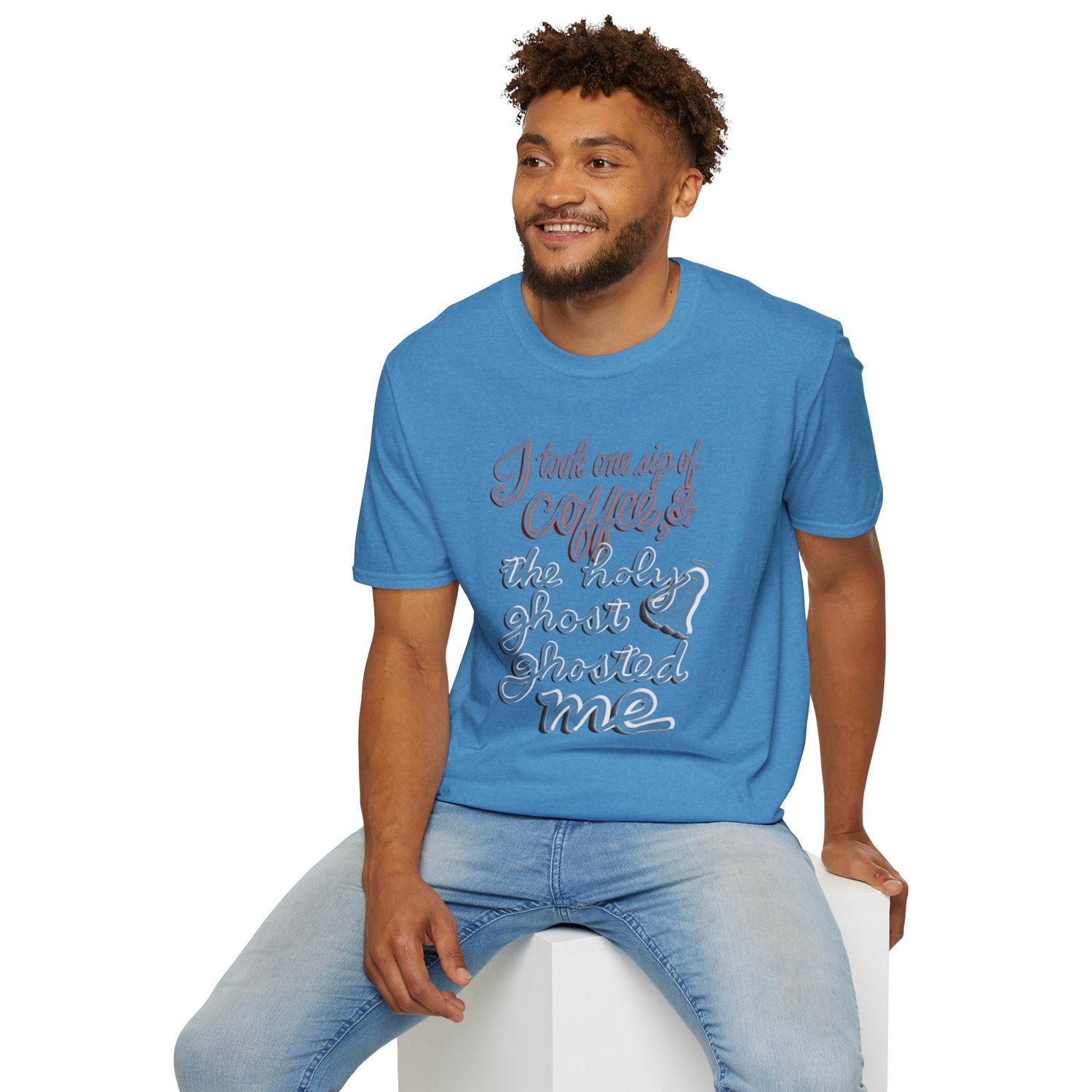 HOLY GHOSTED 1 Unisex Softstyle T-Shirt