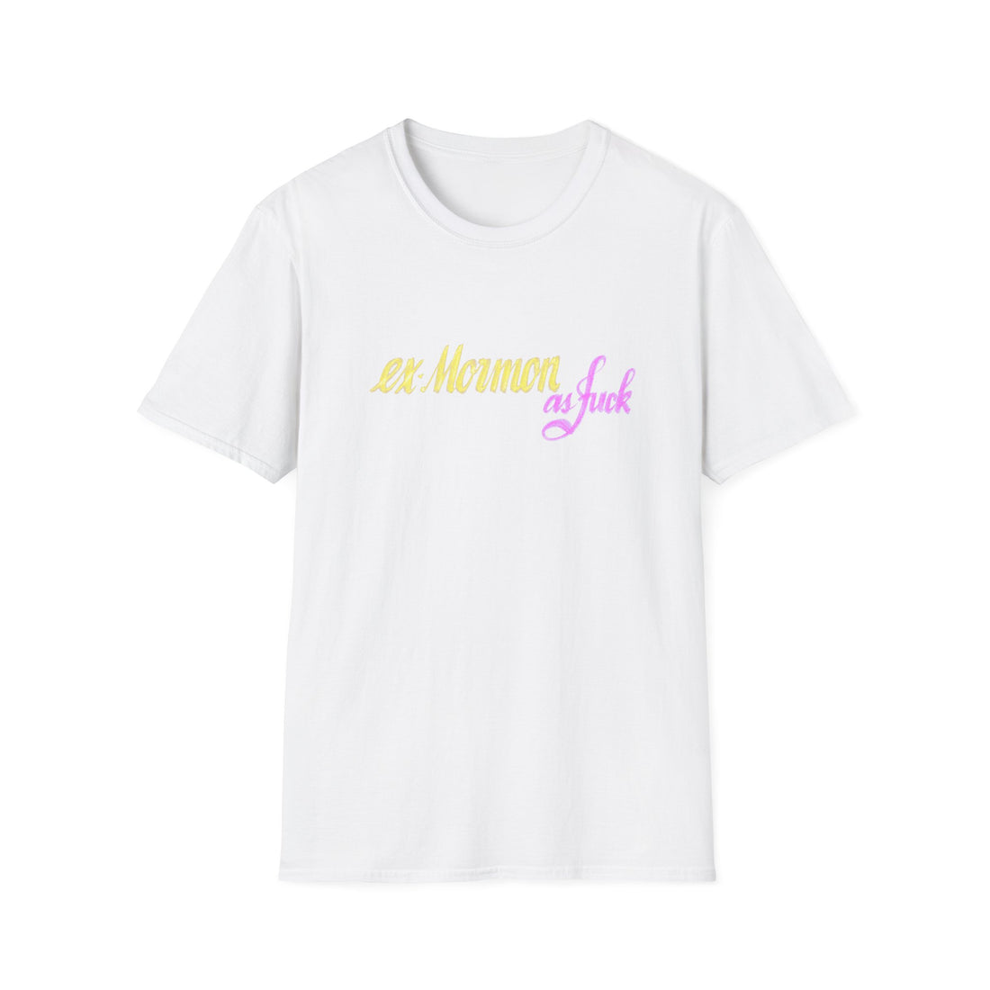 EXMORMON AS F*CK Unisex Softstyle T-Shirt