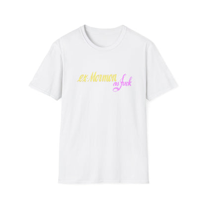 EXMORMON AS F*CK Unisex Softstyle T-Shirt