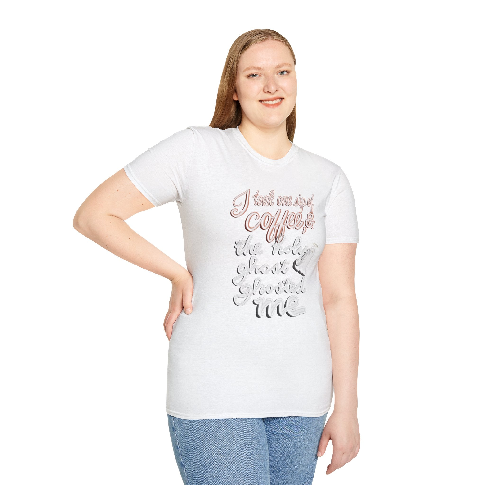 HOLY GHOSTED 1 Unisex Softstyle T-Shirt