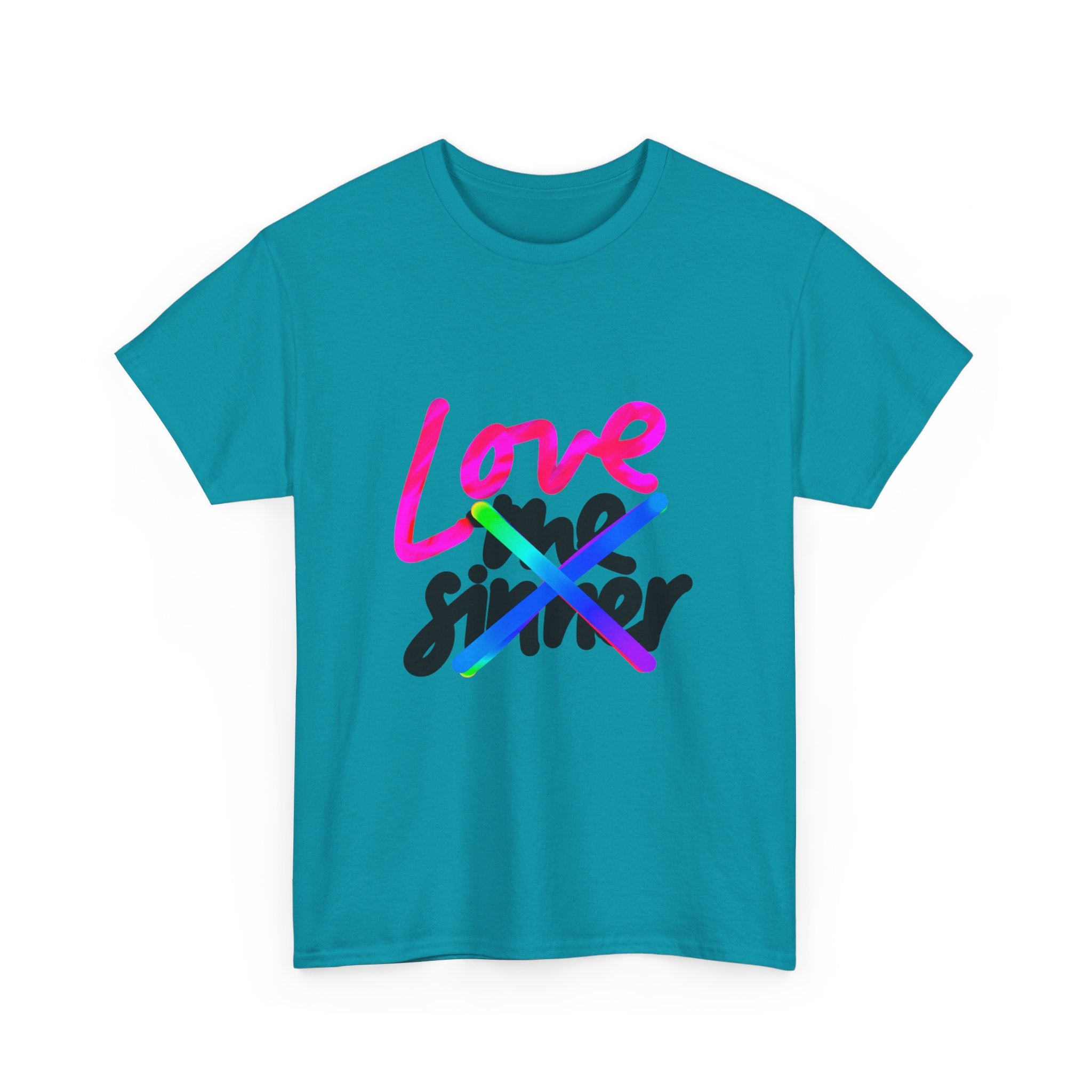 LOVE (THE SINNER) Unisex Heavy Cotton Tee