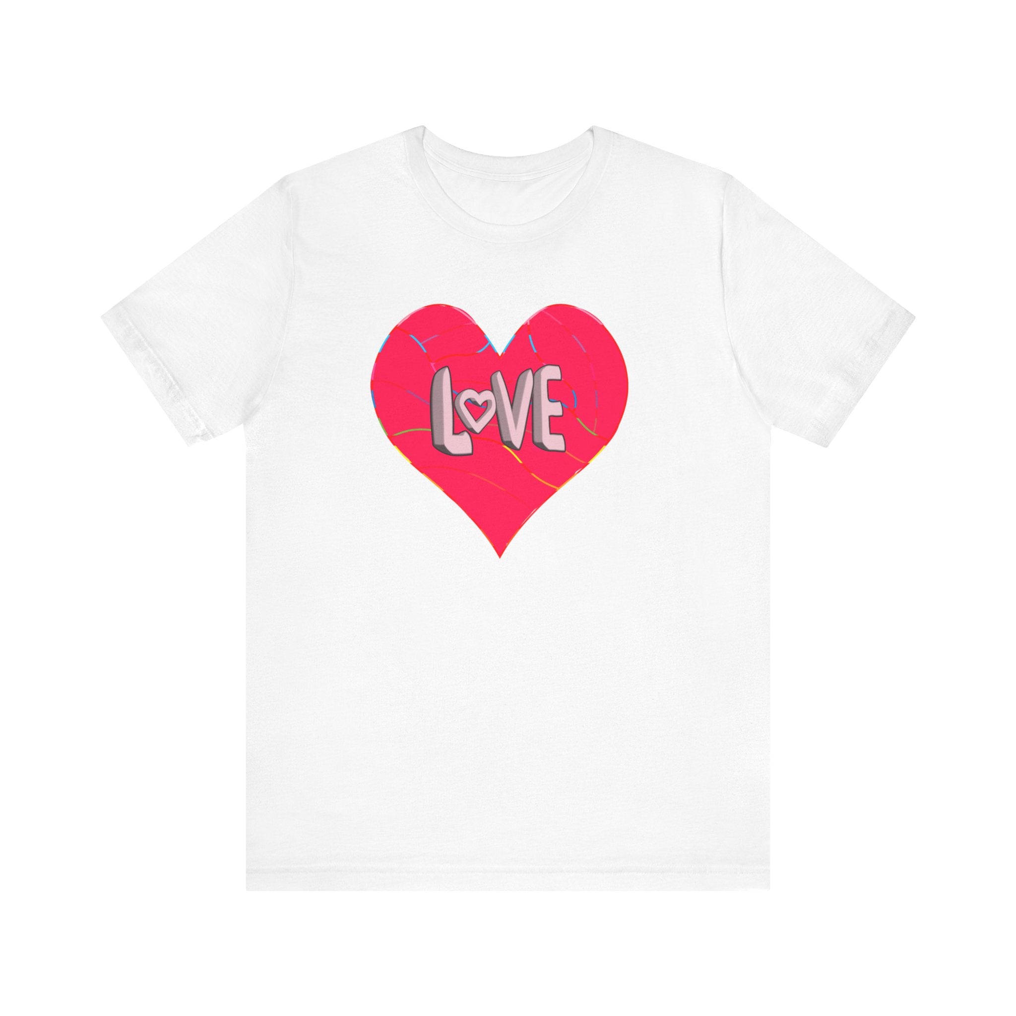 LOVE Unisex Jersey Short Sleeve Tee