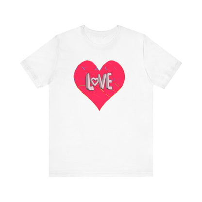 LOVE Unisex Jersey Short Sleeve Tee