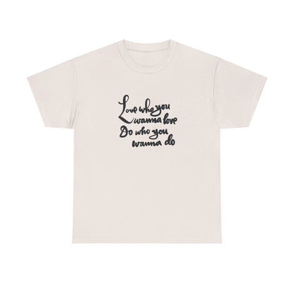 LOVE &amp; DO Unisex Heavy Cotton Tee