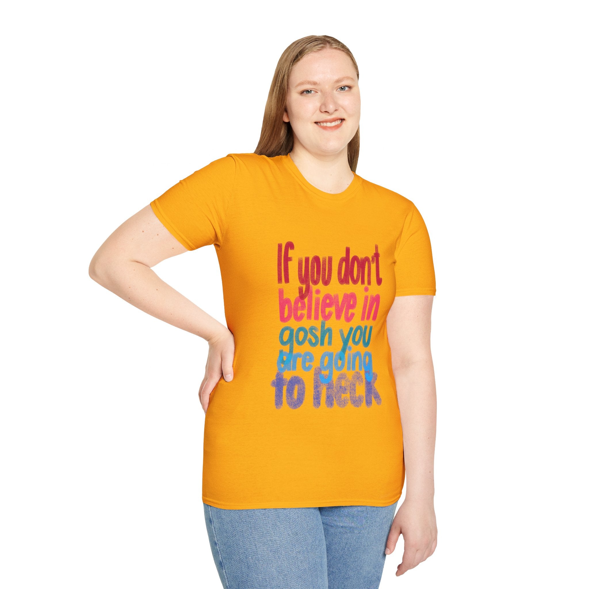 GOING TO HECK Unisex Softstyle T-Shirt