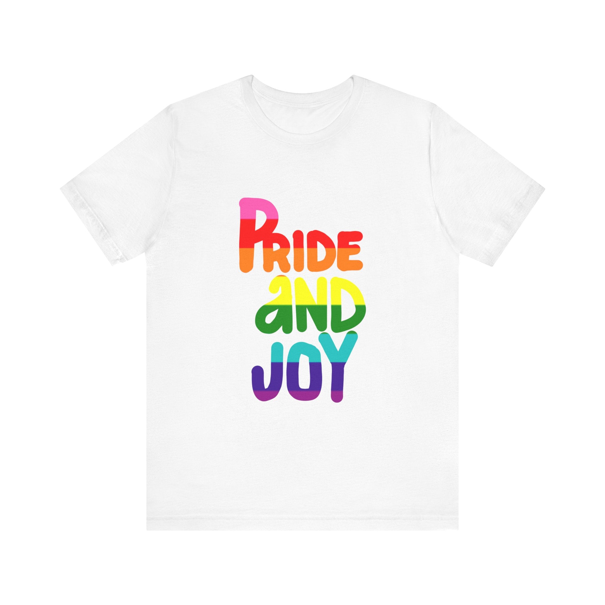 PRIDE AND JOY Unisex Jersey Short Sleeve Tee