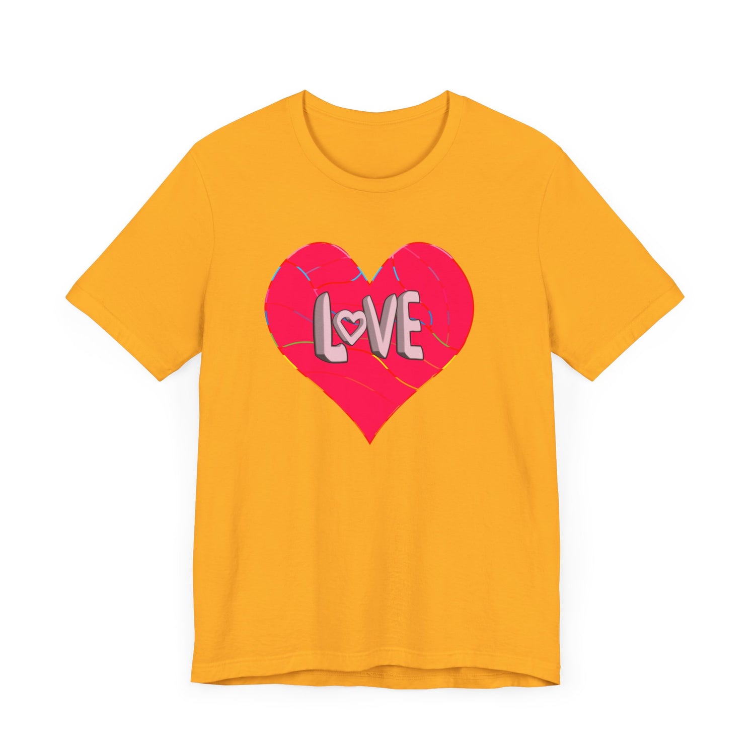 LOVE Unisex Jersey Short Sleeve Tee