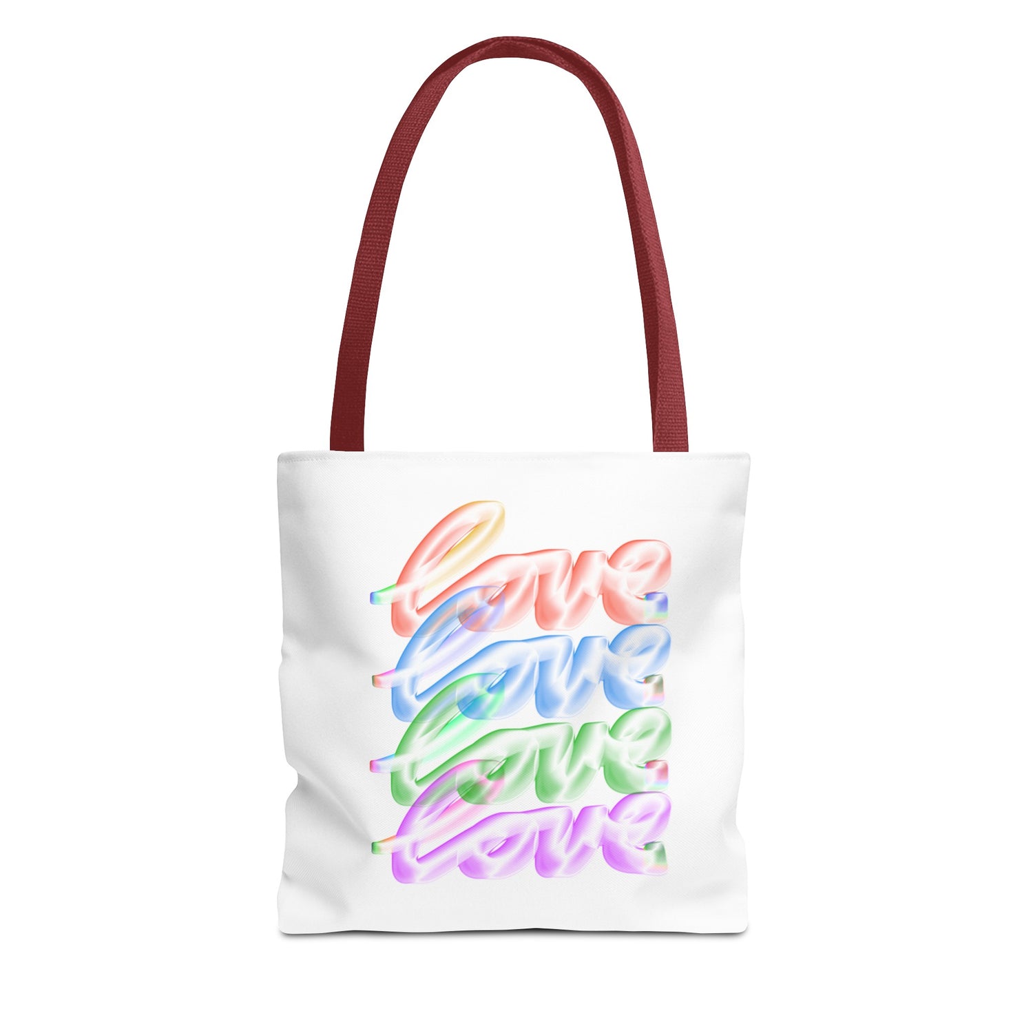 LOVE ALL OVER Tote Bag)