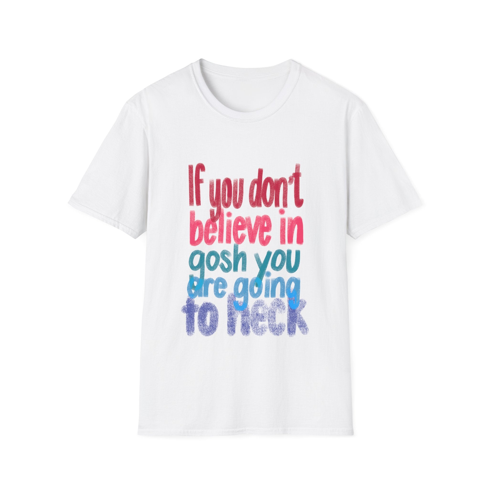 GOING TO HECK Unisex Softstyle T-Shirt