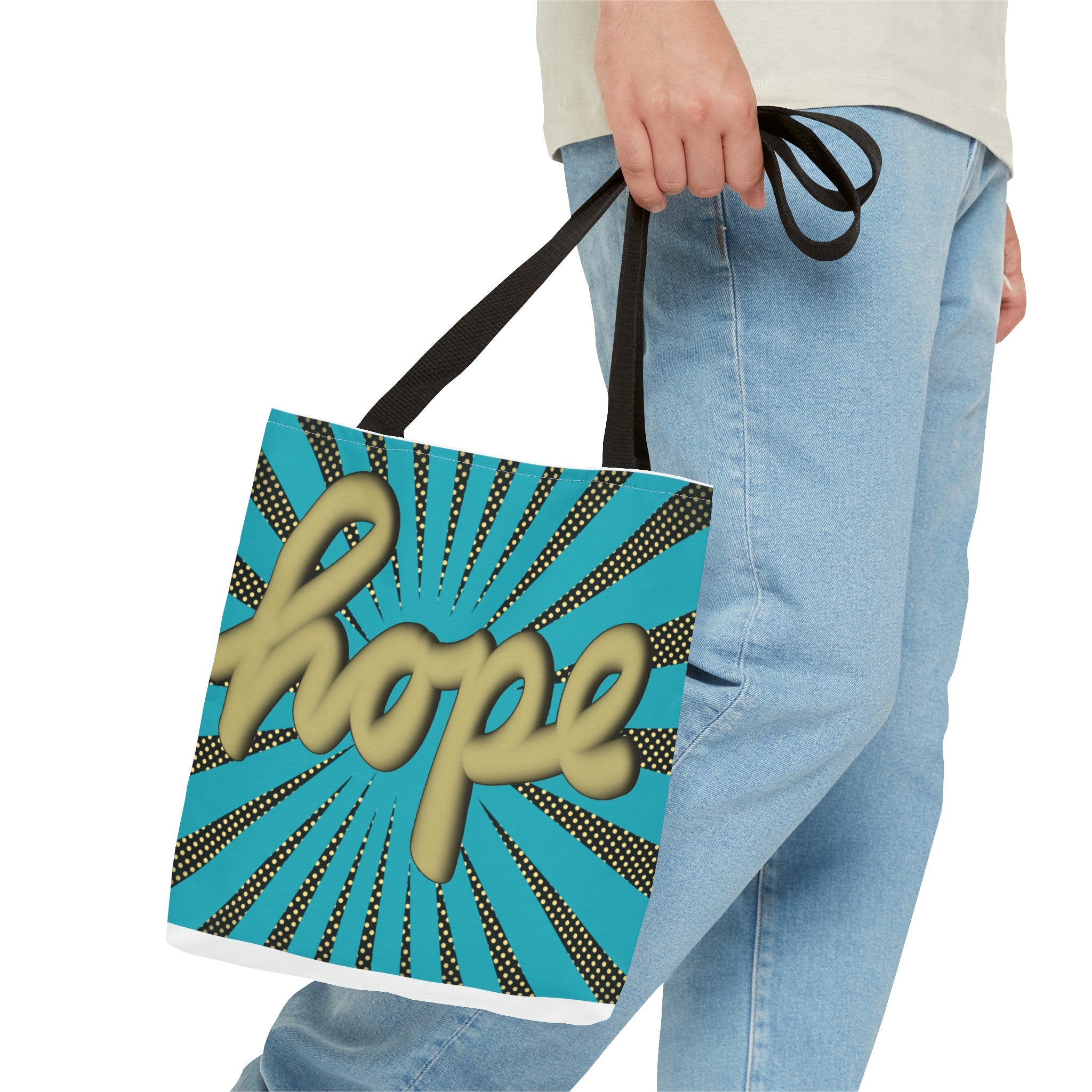 HOPE ON A ROPE Tote Bag (AOP)