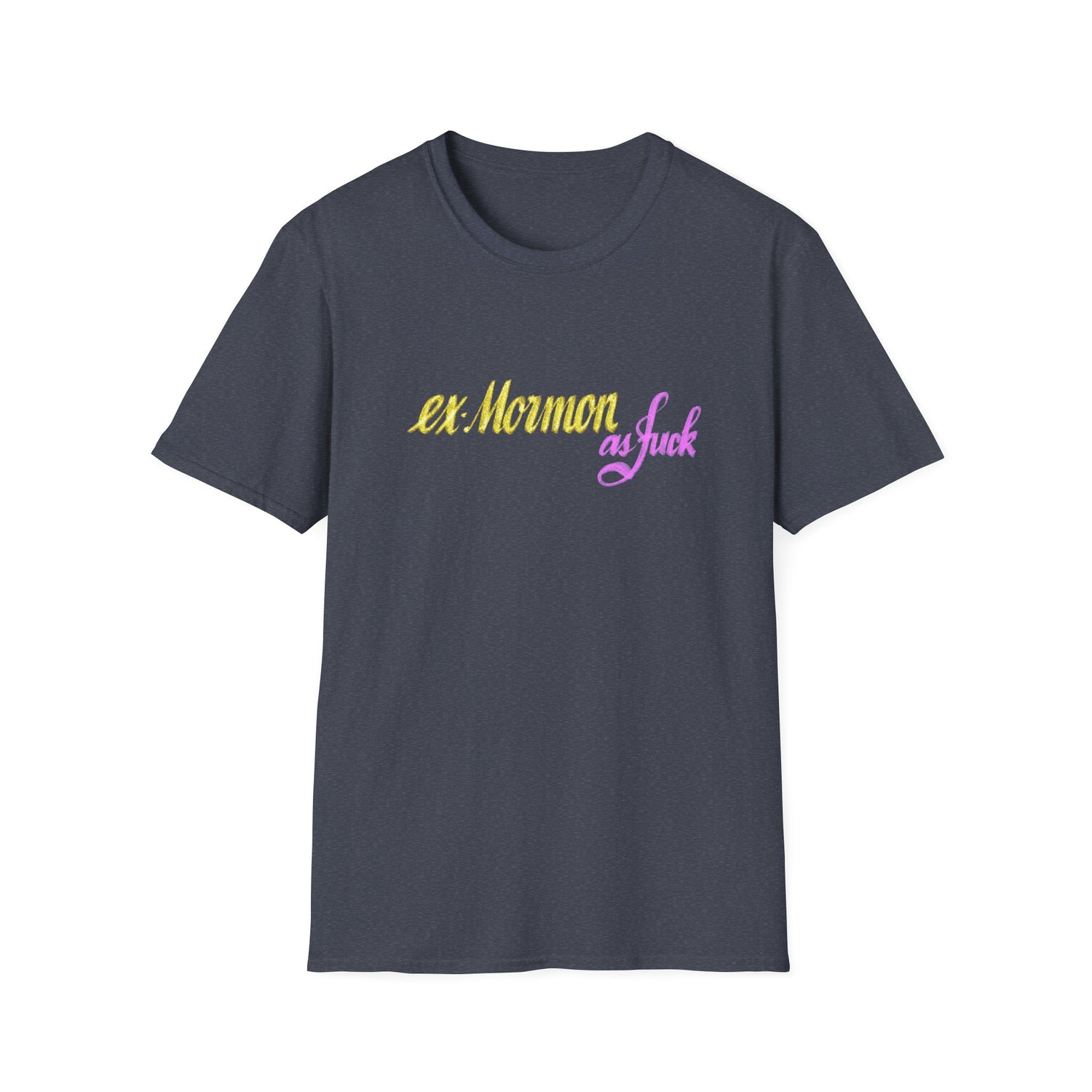 EXMORMON AS F*CK Unisex Softstyle T-Shirt