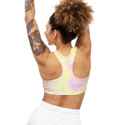 SUNSHINY STATE Seamless Sports Bra (AOP)