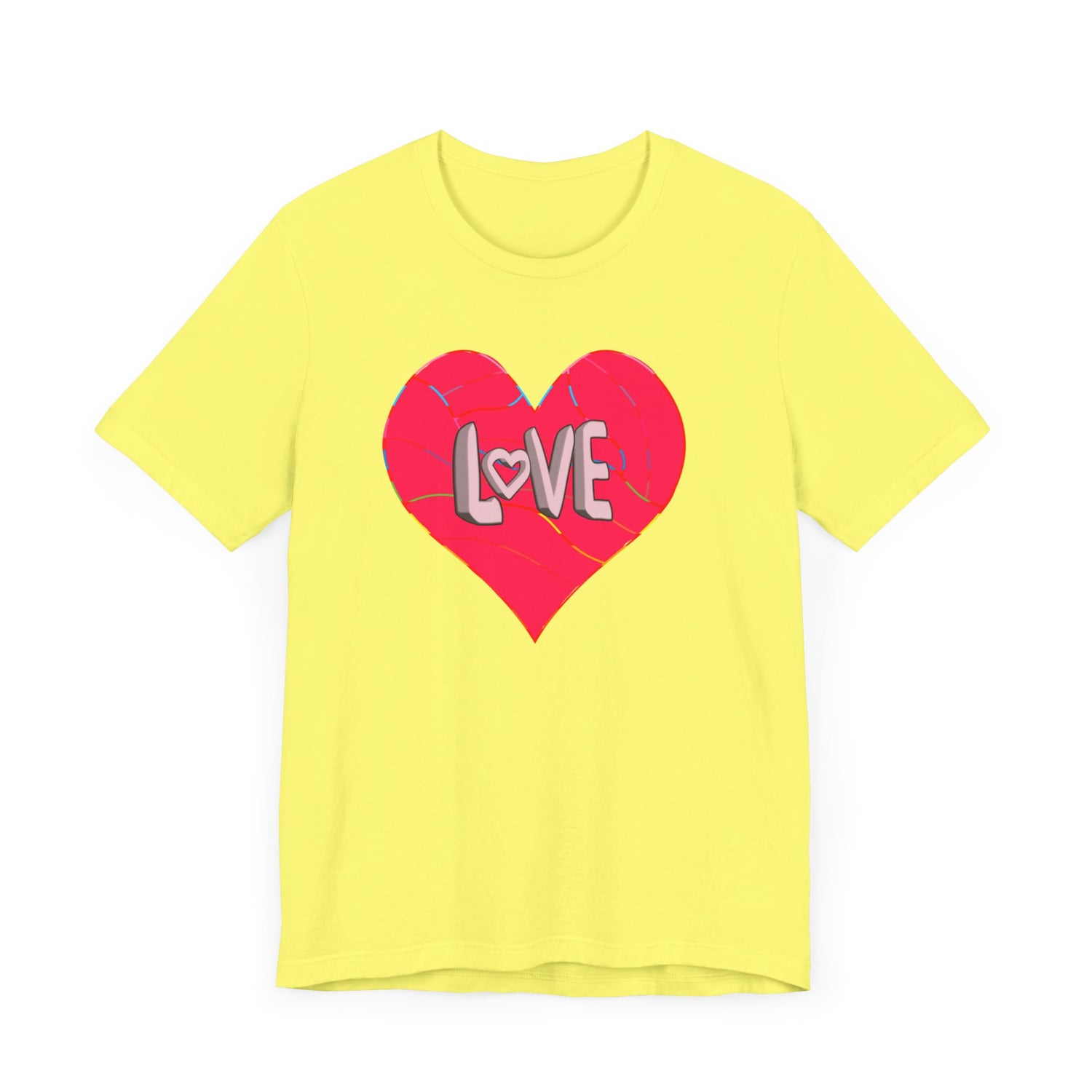 LOVE Unisex Jersey Short Sleeve Tee