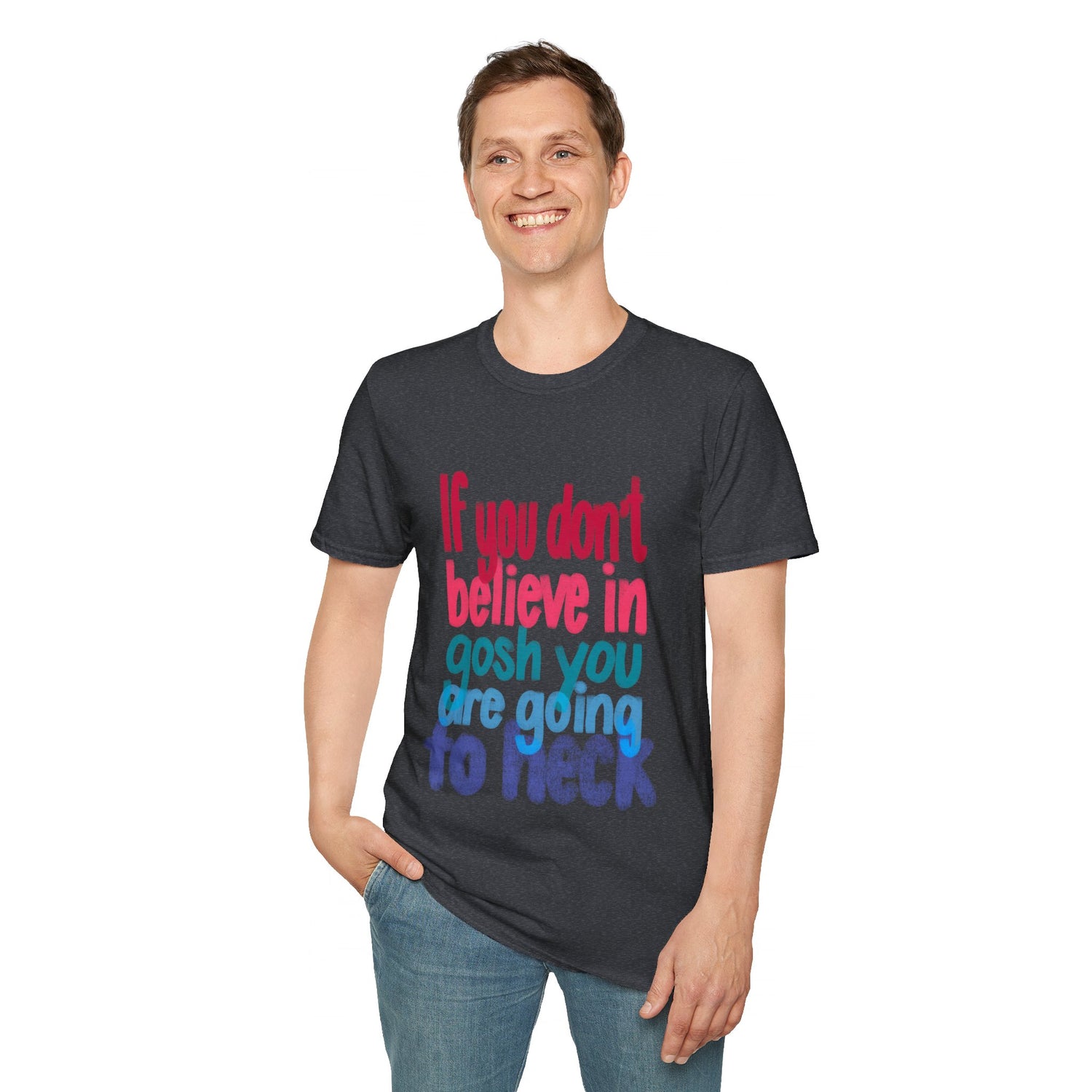 GOING TO HECK Unisex Softstyle T-Shirt