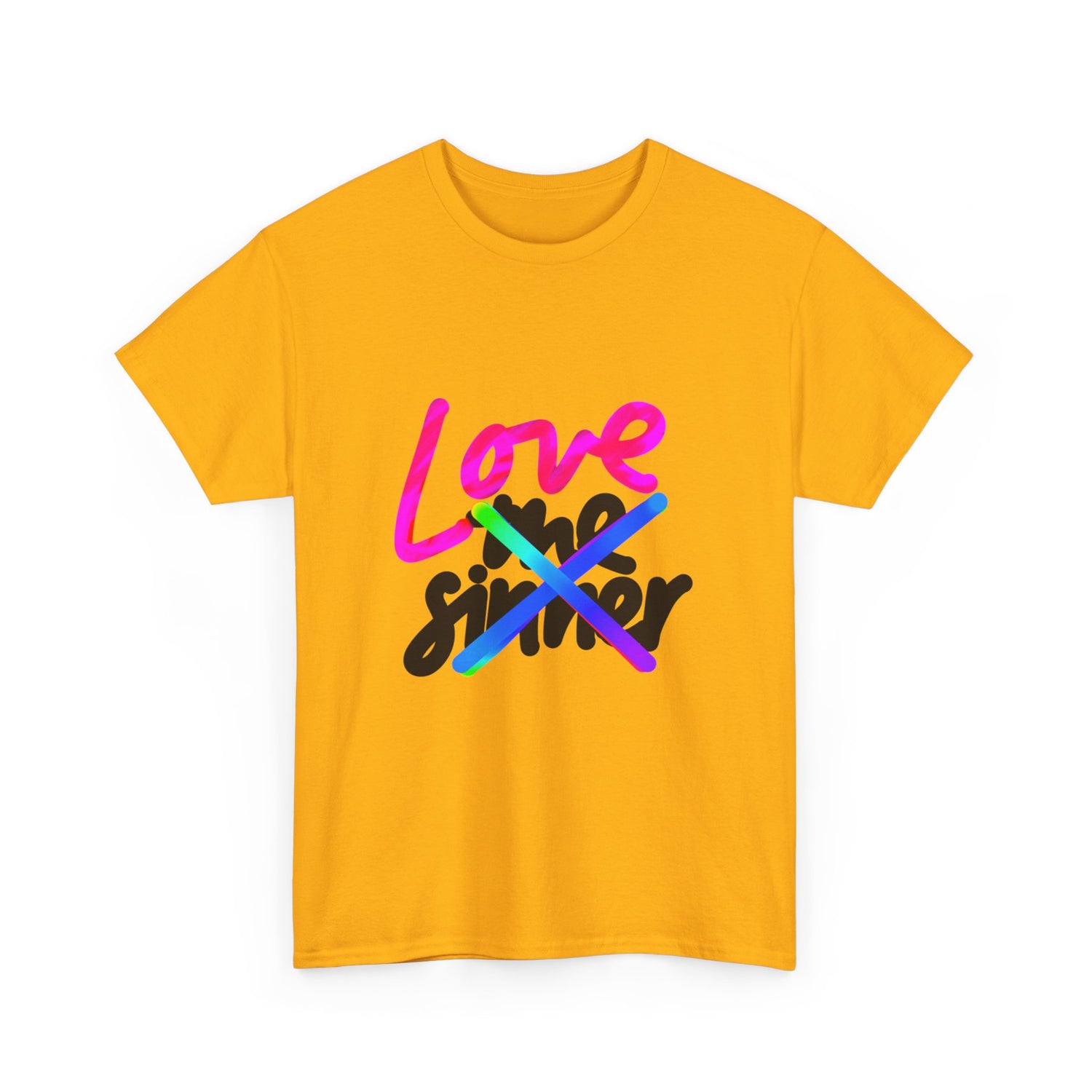 LOVE (THE SINNER) Unisex Heavy Cotton Tee