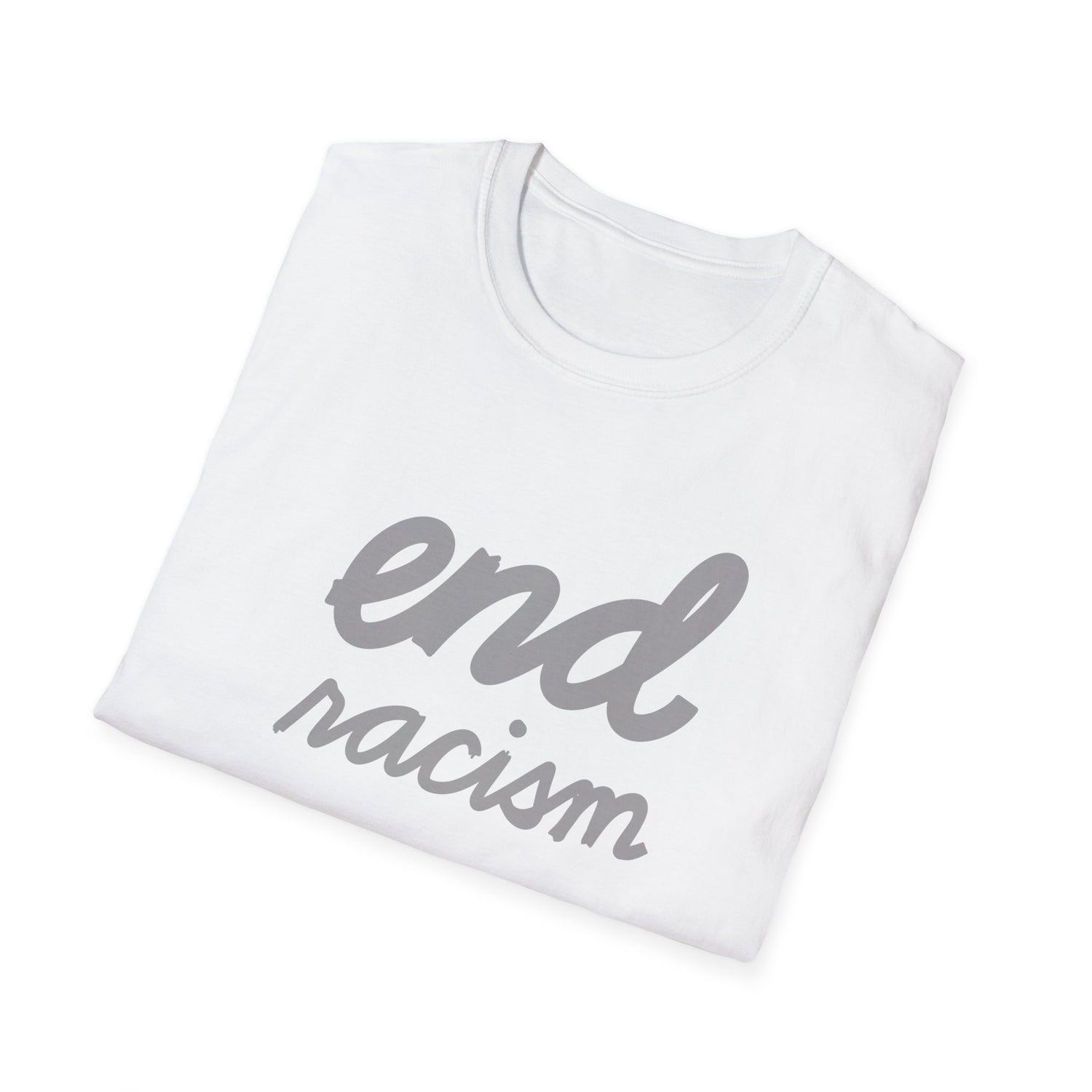 END RACISM Unisex Softstyle T-Shirt