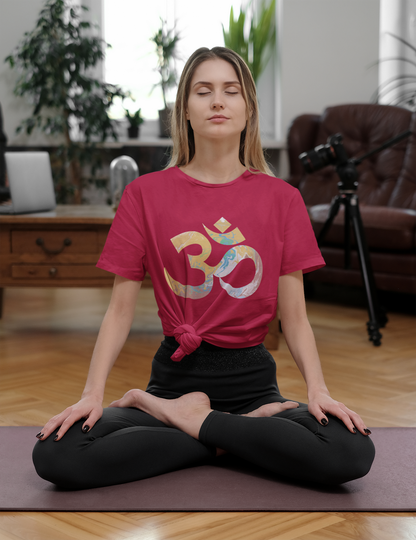 AUM NAMASTE Unisex t-shirt