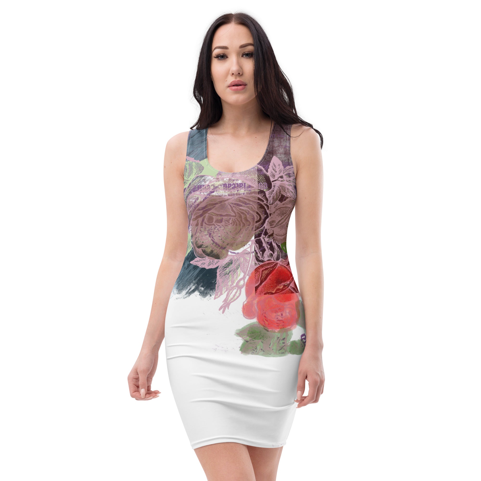 BLOSSOM LIKE A ROSE Bodycon dress