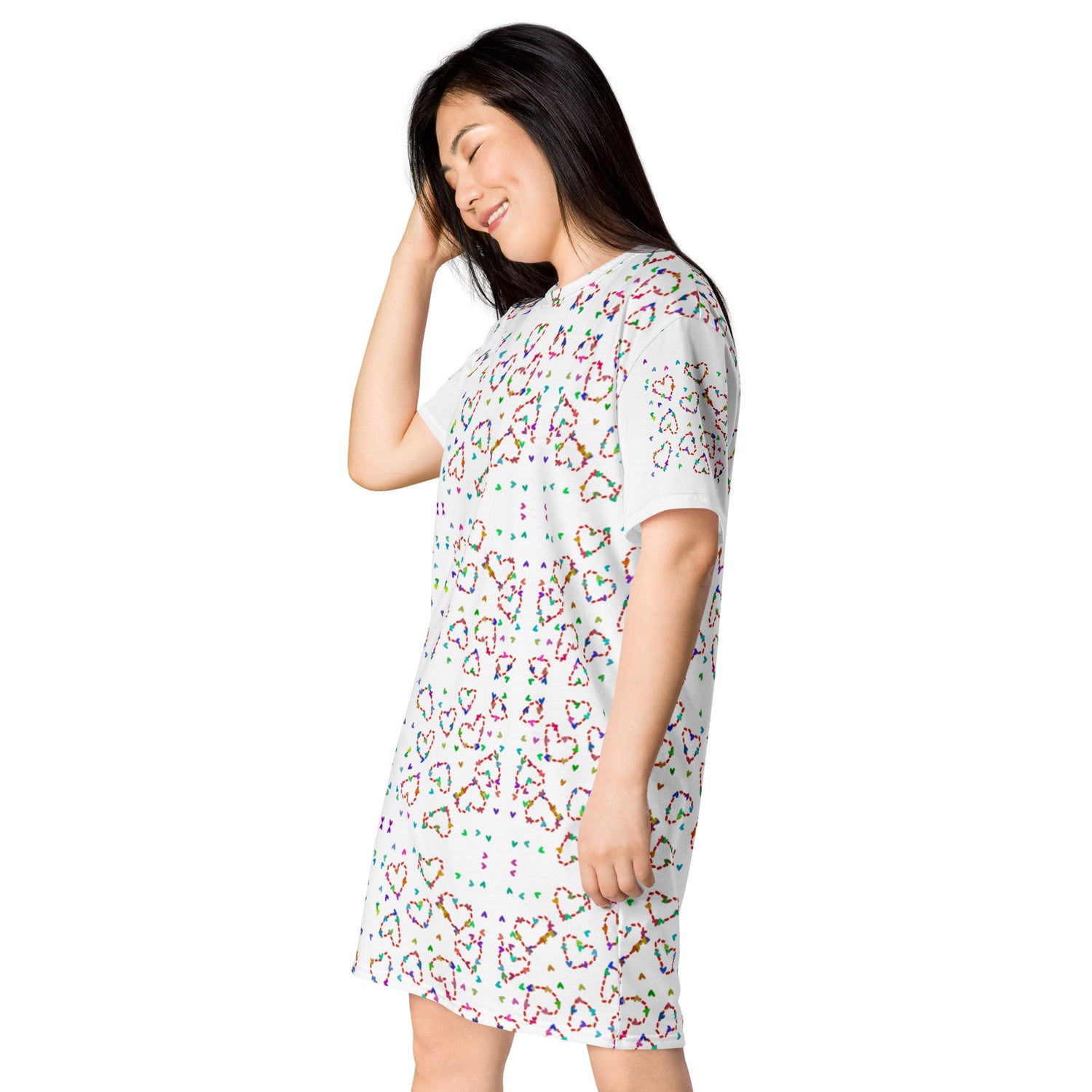 TINY LITTLE HEARTS  shirt dress