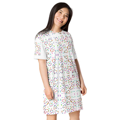 TINY LITTLE HEARTS  shirt dress