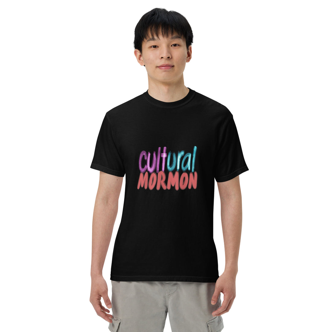 CULTURAL MORMON Unisex garment-dyed heavyweight t-shirt