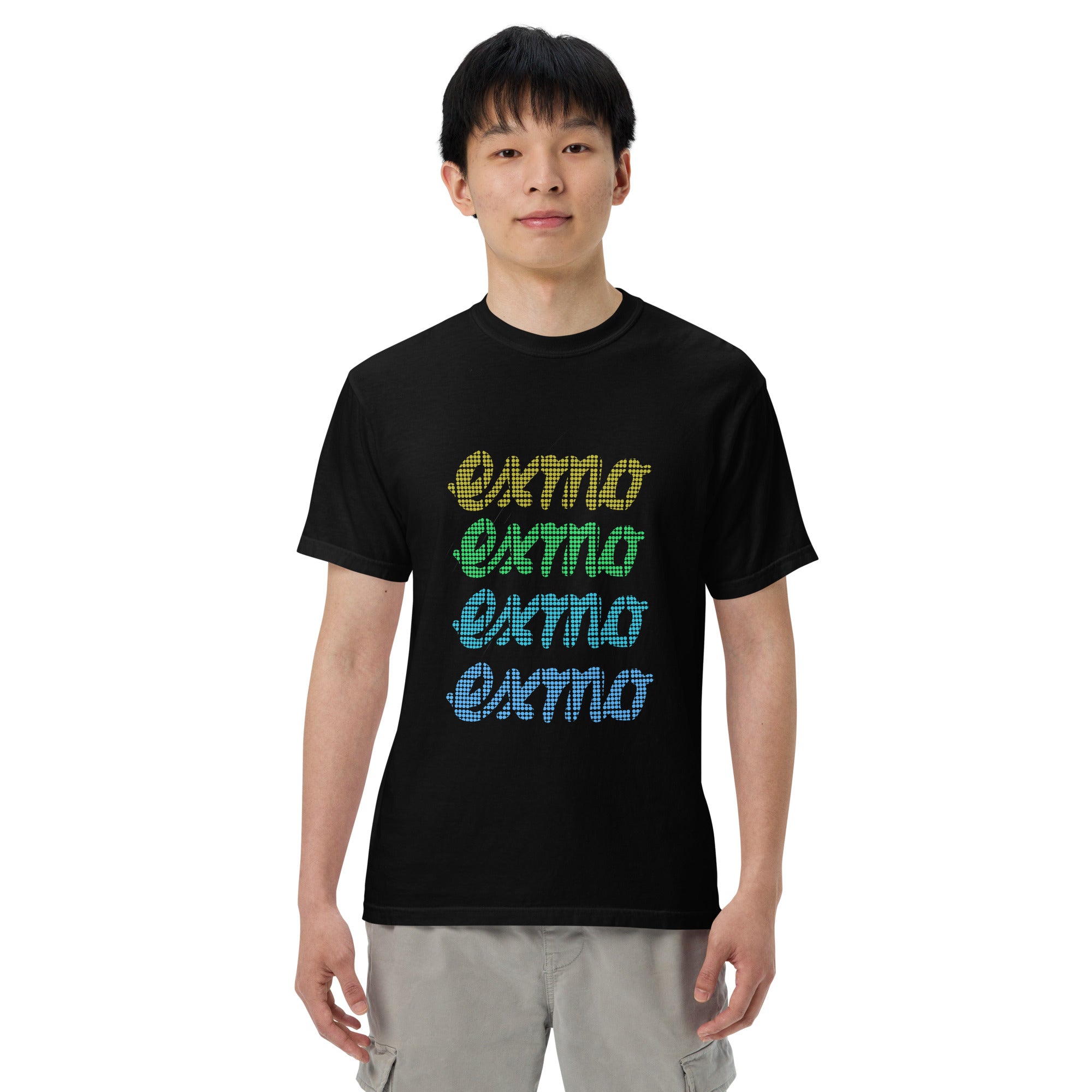 EXMO Unisex garment-dyed heavyweight t-shirt