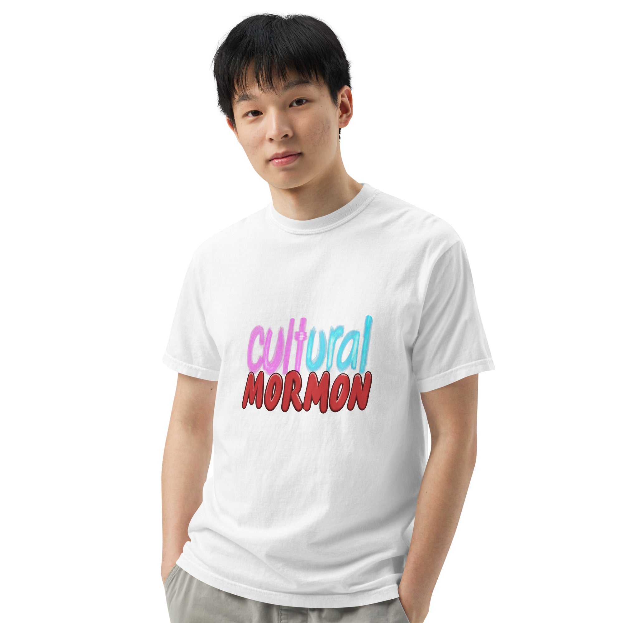 CULTURAL MORMON Unisex garment-dyed heavyweight t-shirt