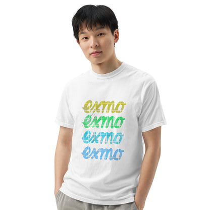 EXMO Unisex garment-dyed heavyweight t-shirt