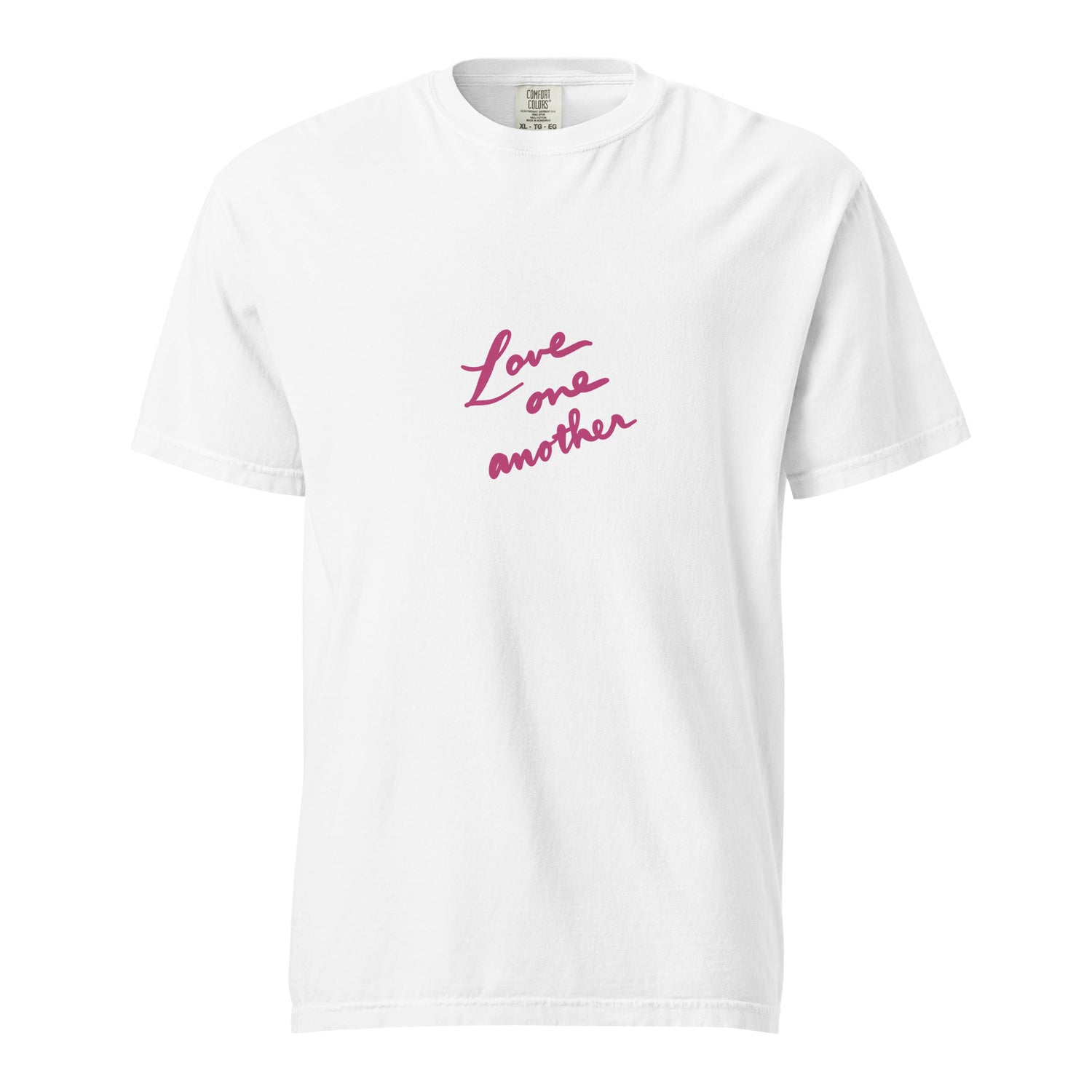 Love One another Unisex garment-dyed heavyweight t-shirt