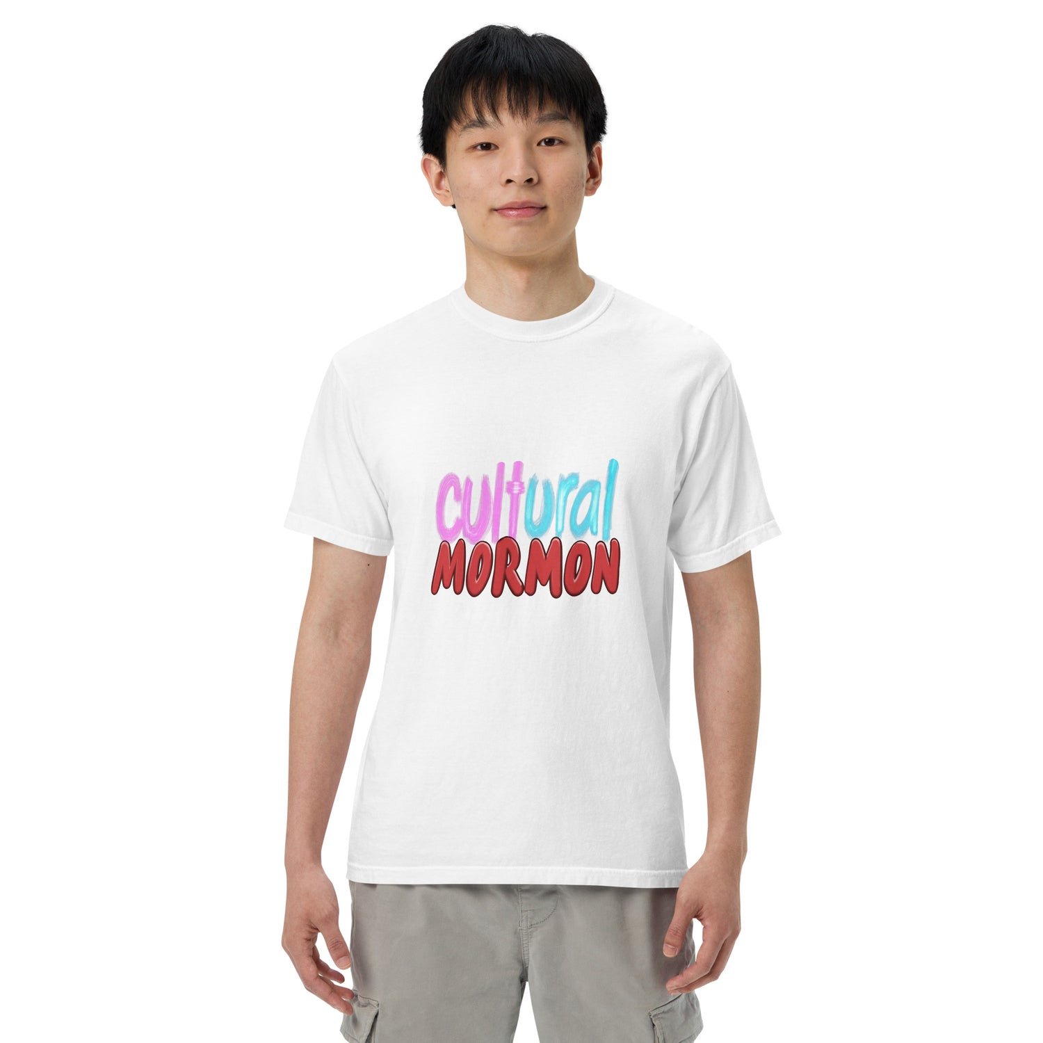 CULTURAL MORMON Unisex garment-dyed heavyweight t-shirt