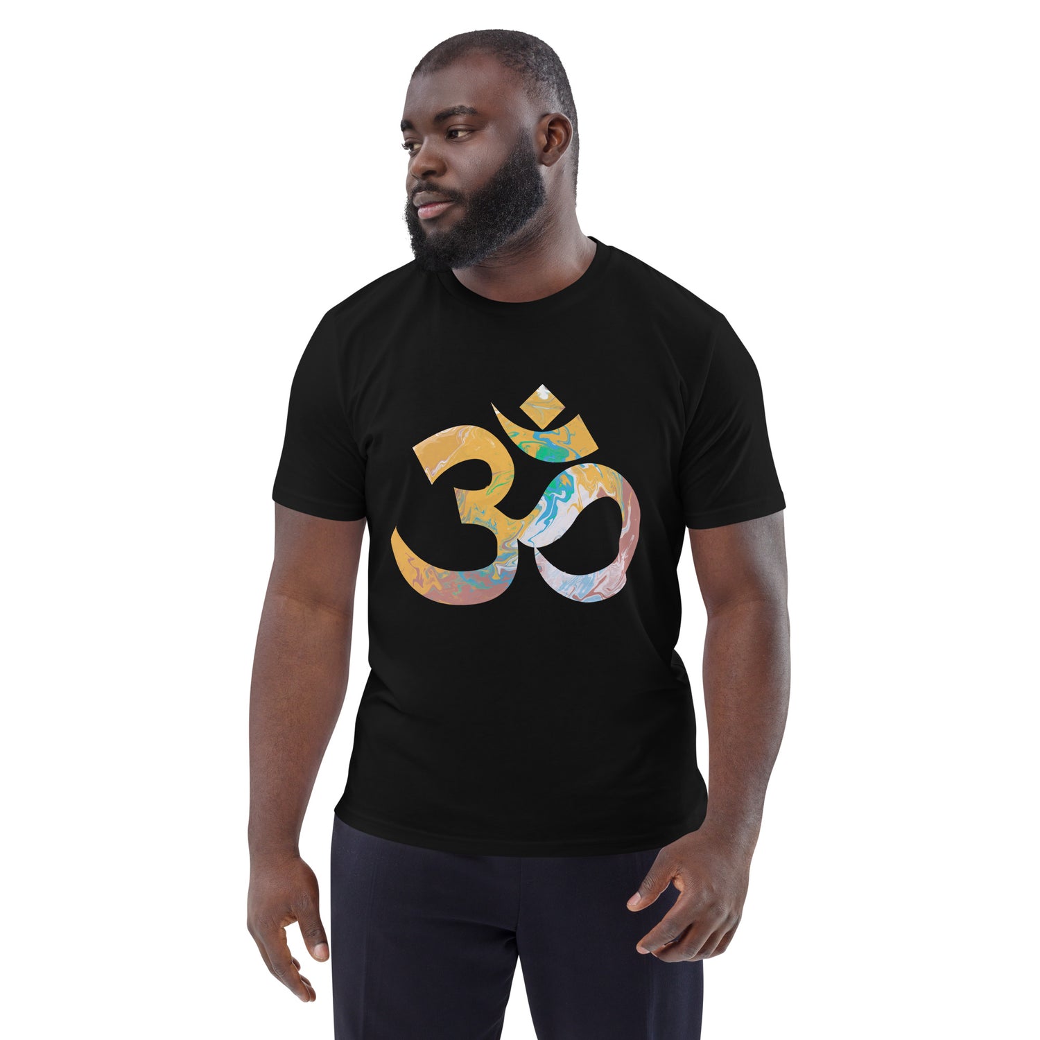 AUM NAMASTE Unisex organic cotton t-shirt